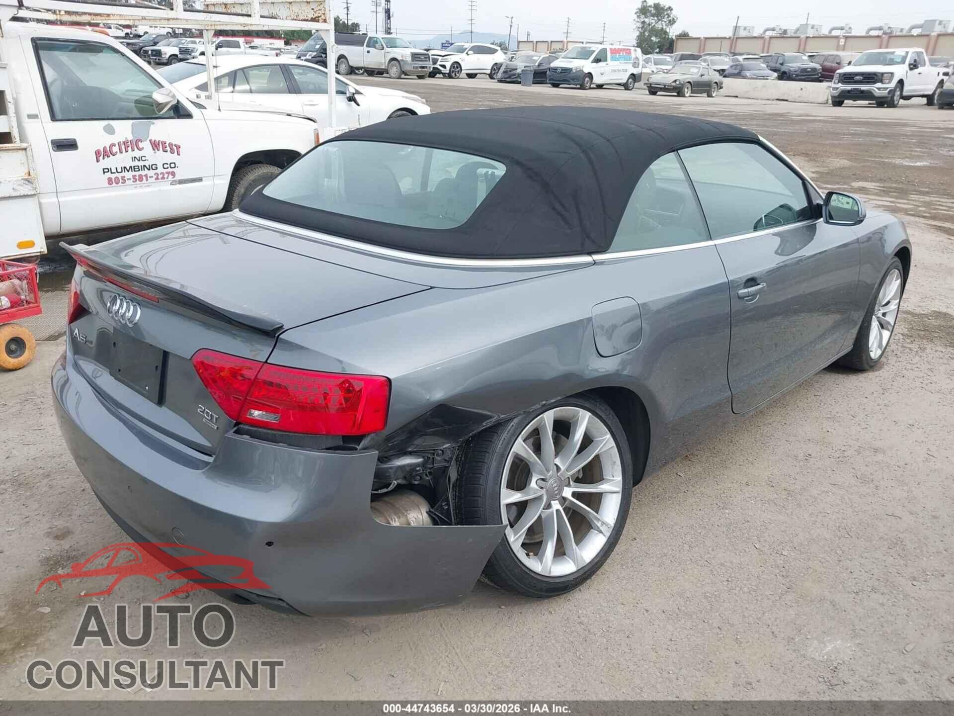 AUDI A5 2013 - WAULFAFH5DN014027