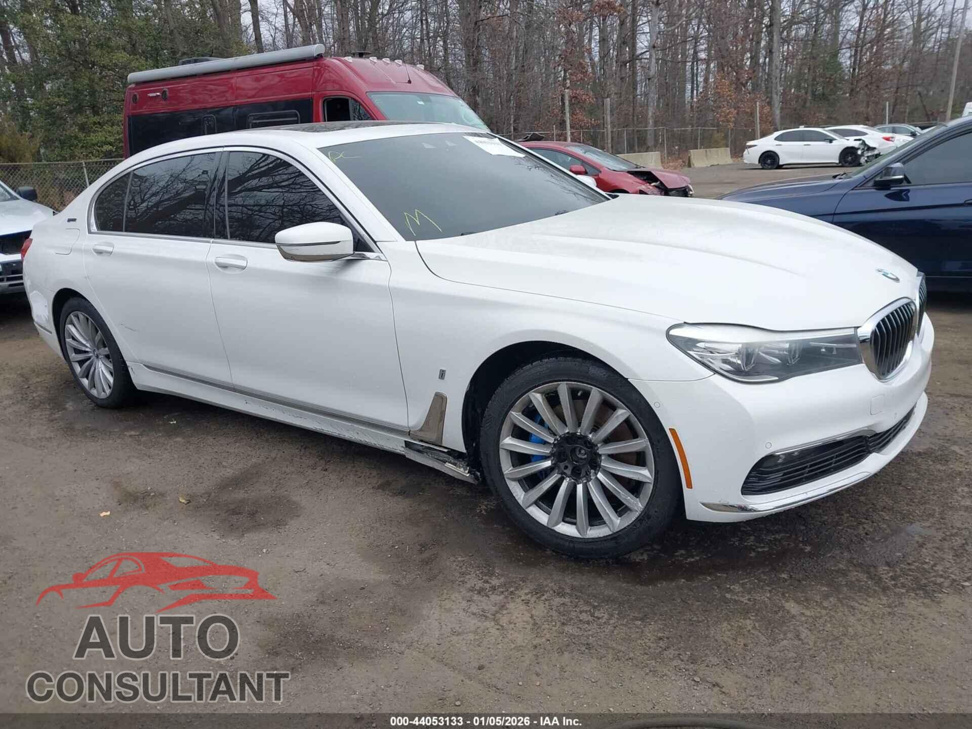 BMW 740E 2017 - WBA7J2C30HG497743