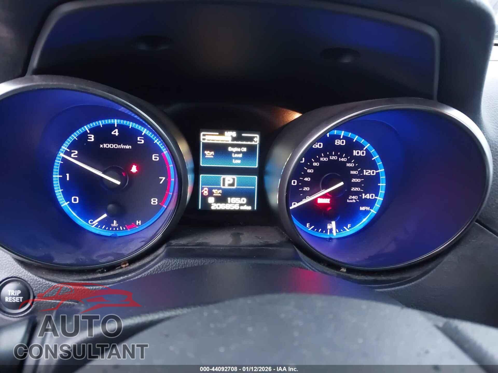 SUBARU OUTBACK 2015 - 4S4BSACC3F3228222