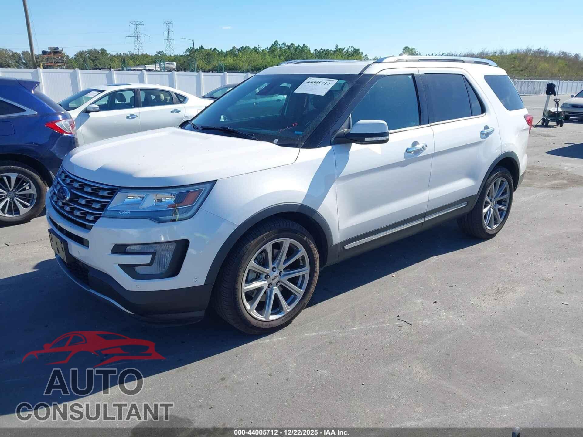 FORD EXPLORER 2017 - 1FM5K7F81HGD15877