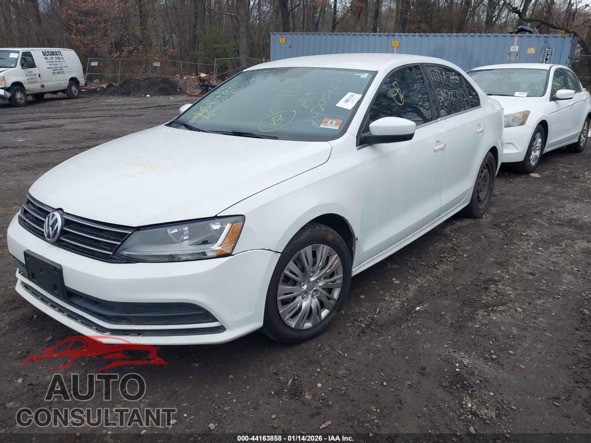 VOLKSWAGEN JETTA 2017 - 3VW2B7AJ0HM374083