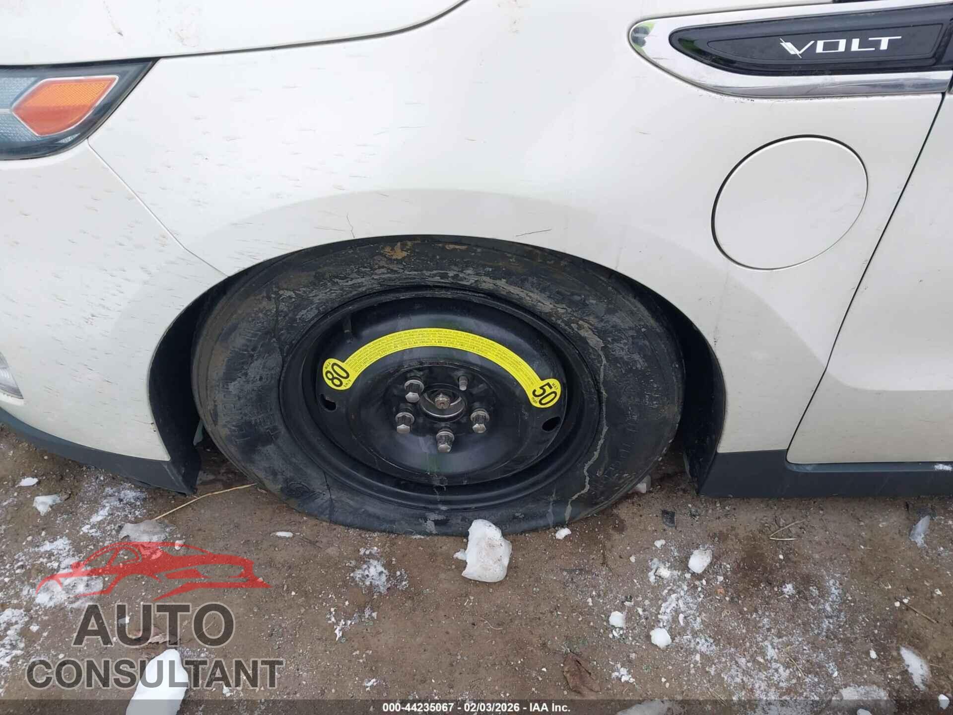 CHEVROLET VOLT 2012 - 1G1RB6E42CU123367