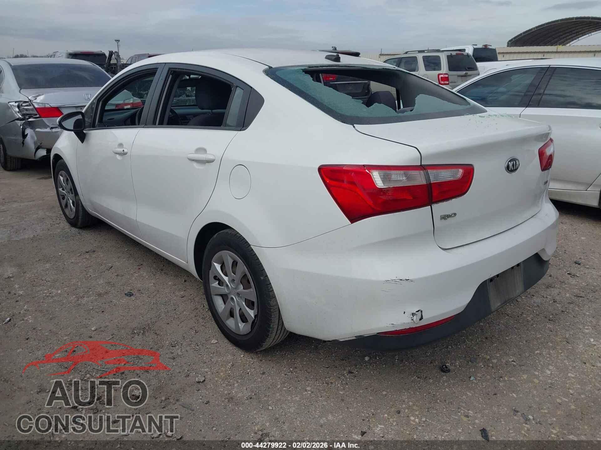 KIA RIO 2016 - KNADM4A37G6554579