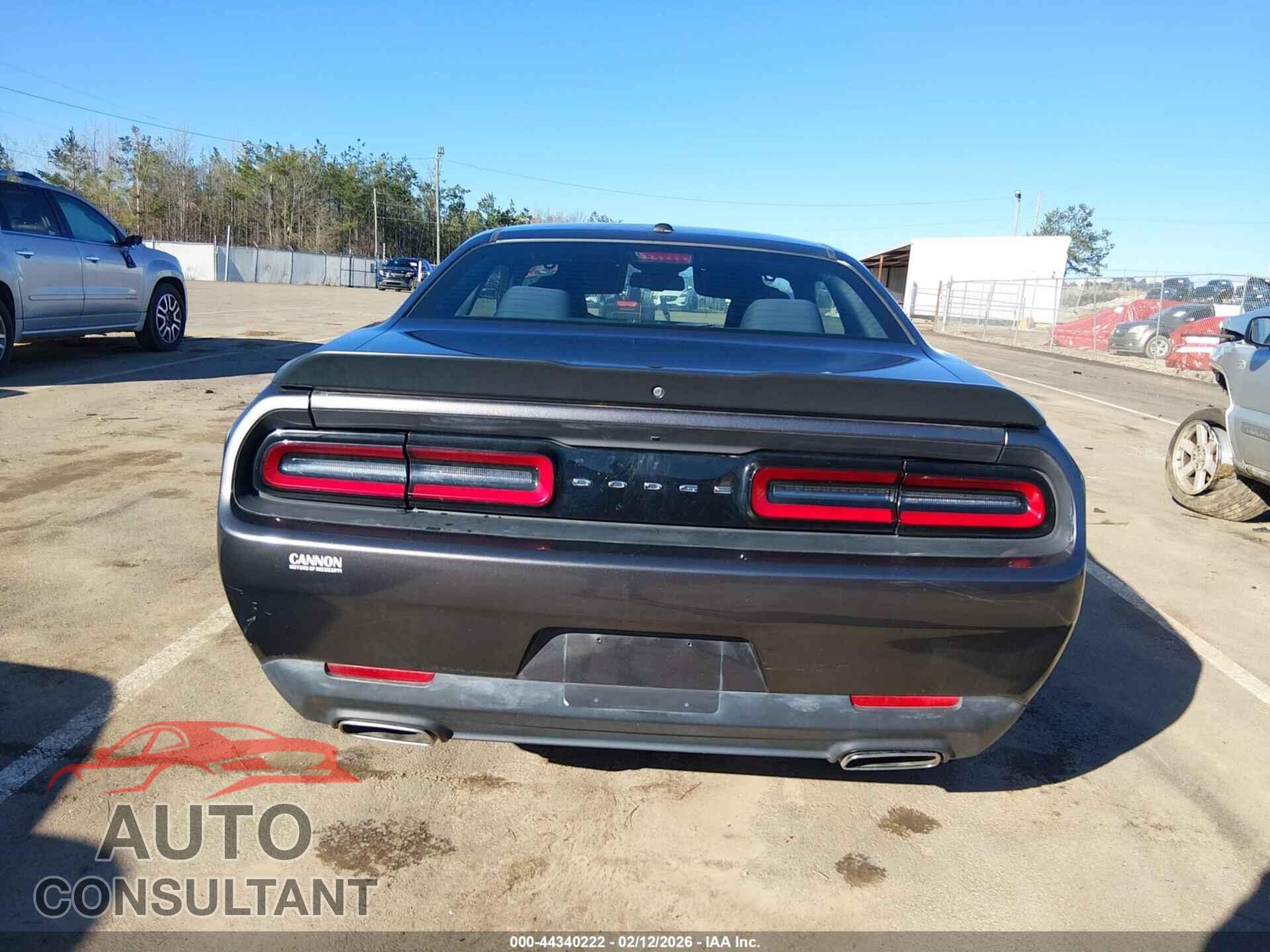 DODGE CHALLENGER 2019 - 2C3CDZAG3KH501727
