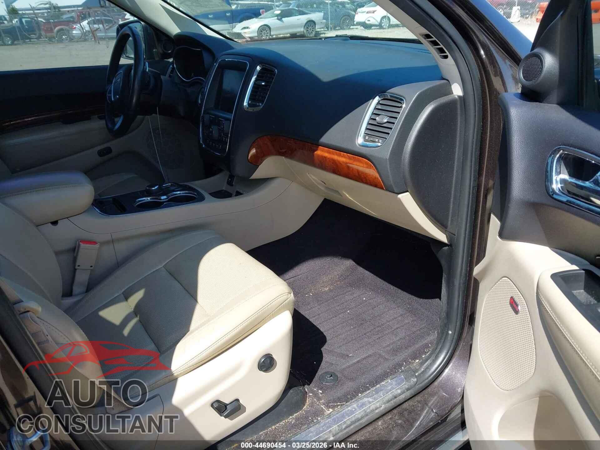 DODGE DURANGO 2016 - 1C4RDJEG7GC485530