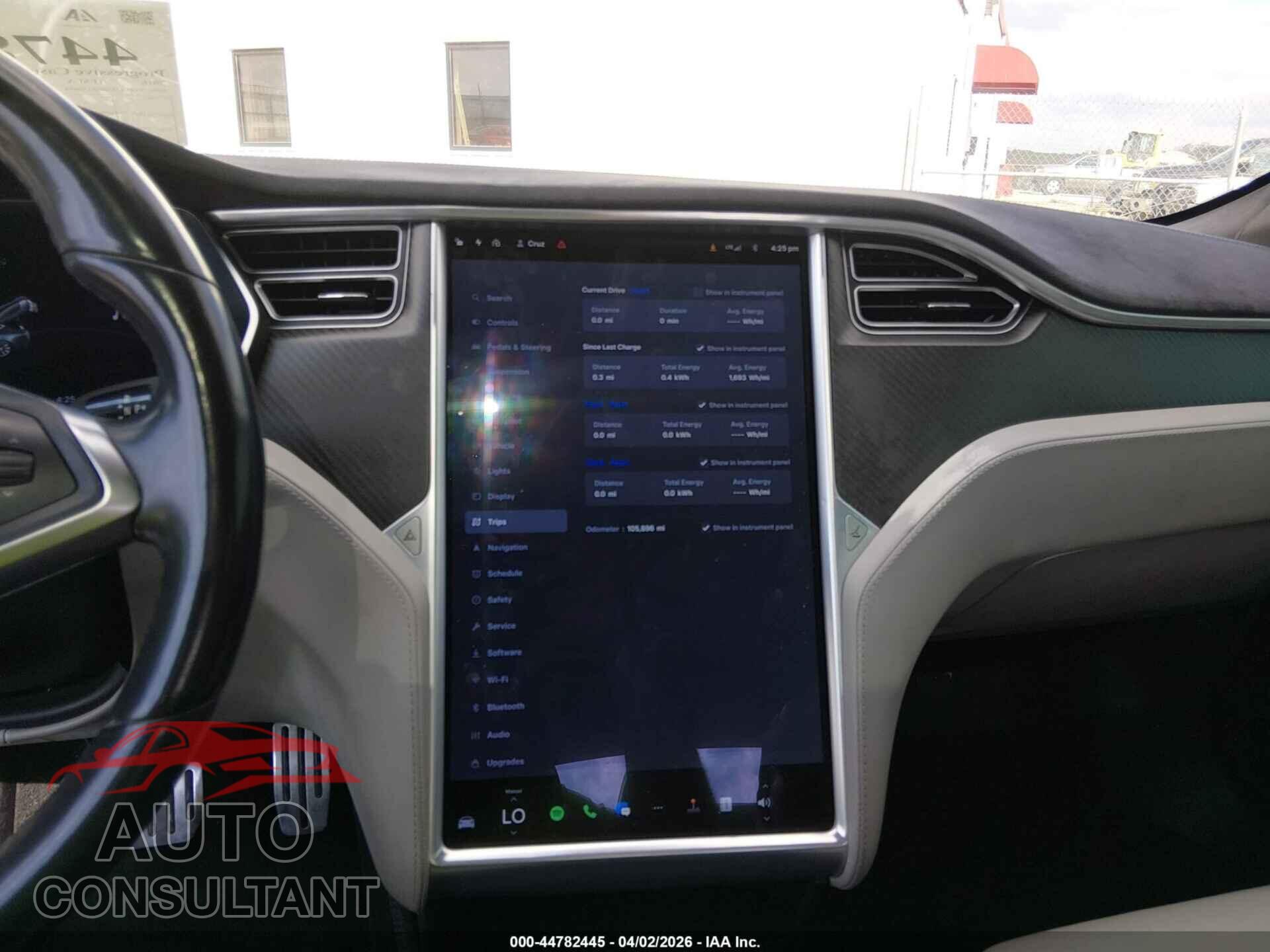TESLA MODEL S 2016 - 5YJSA1E46GF130044