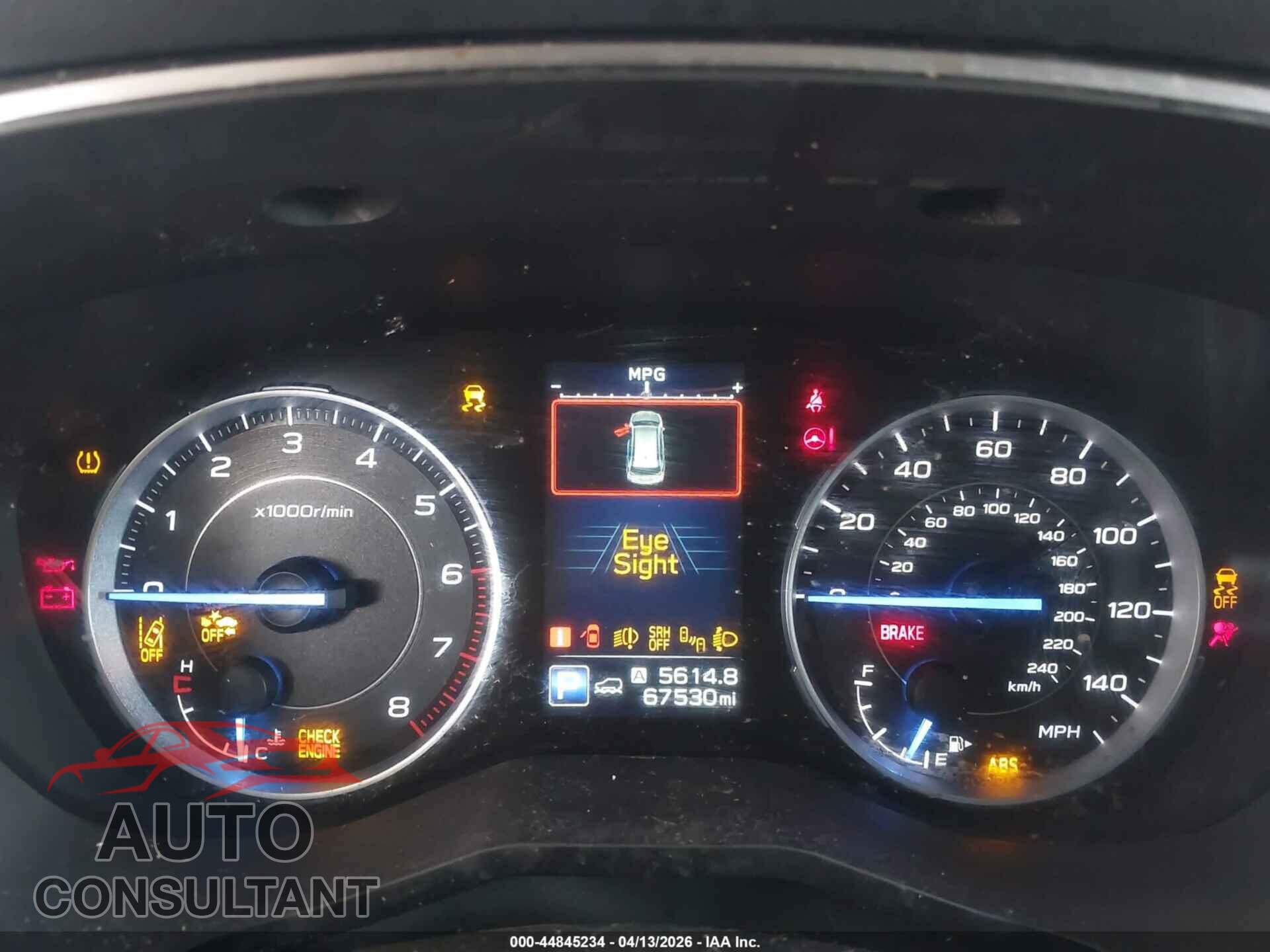 SUBARU ASCENT 2019 - 4S4WMAPD4K3475046