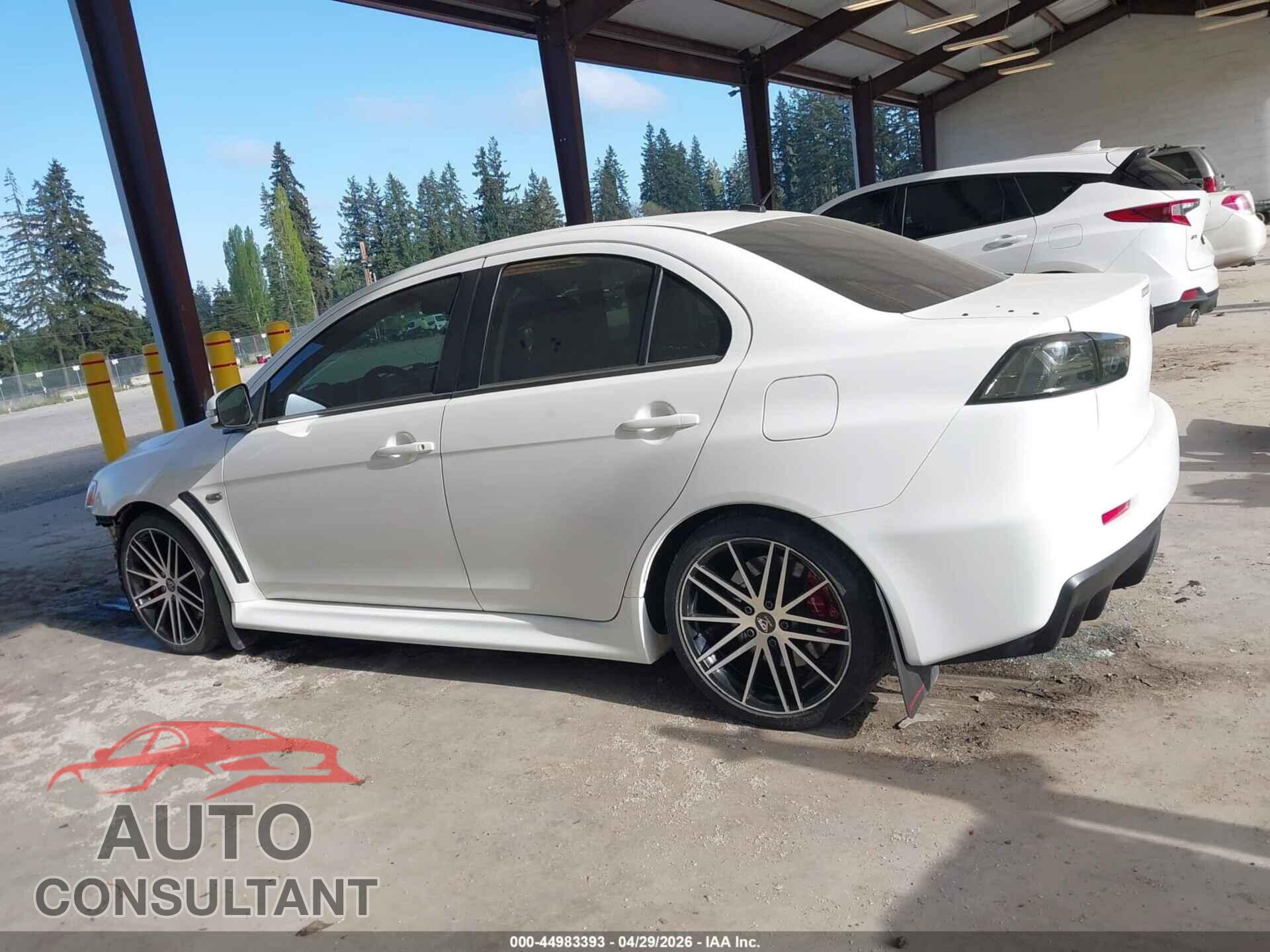 MITSUBISHI LANCER EVOLUTION 2015 - JA32W8FV4FU007946