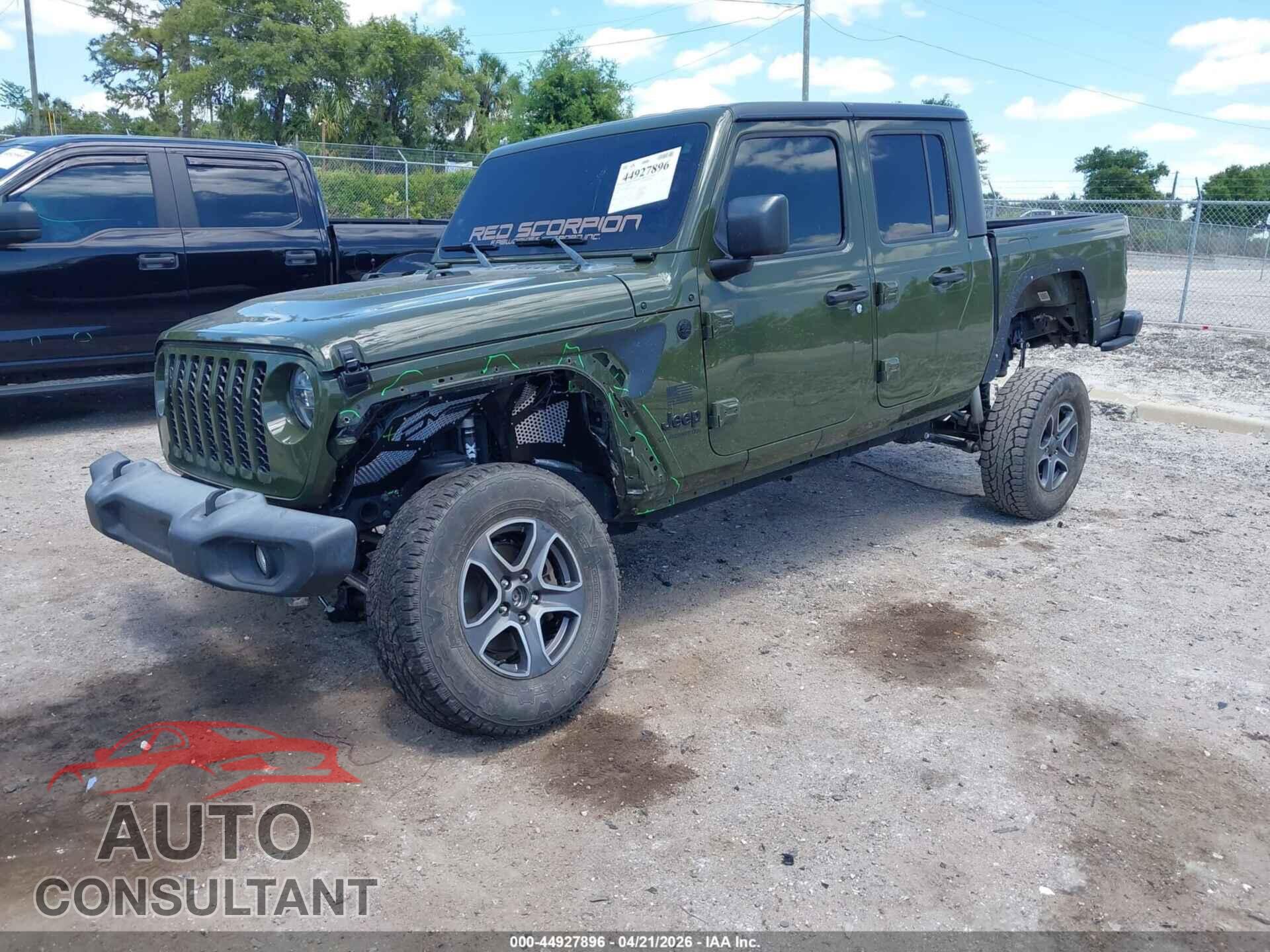 JEEP GLADIATOR 2021 - 1C6HJTAG4ML572276