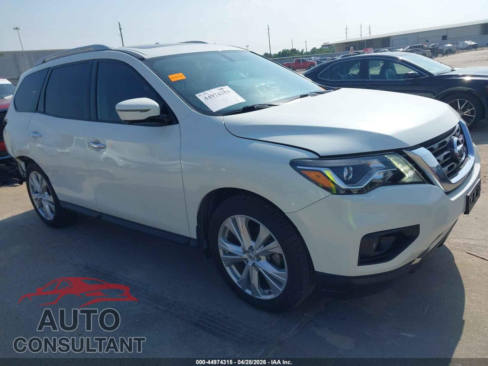 NISSAN PATHFINDER 2019 - 5N1DR2MN8KC592009