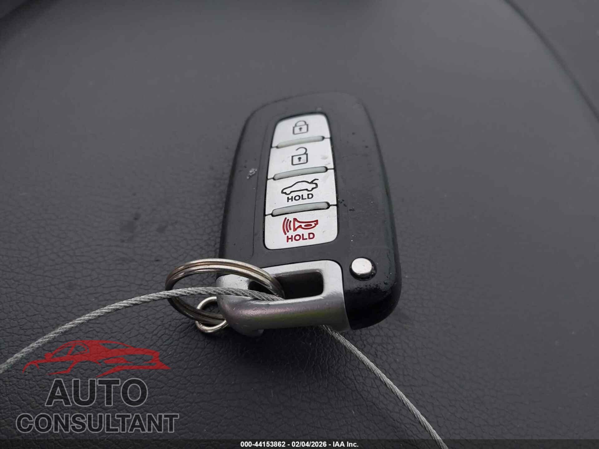 HYUNDAI SONATA 2012 - 5NPEC4AC9CH445924