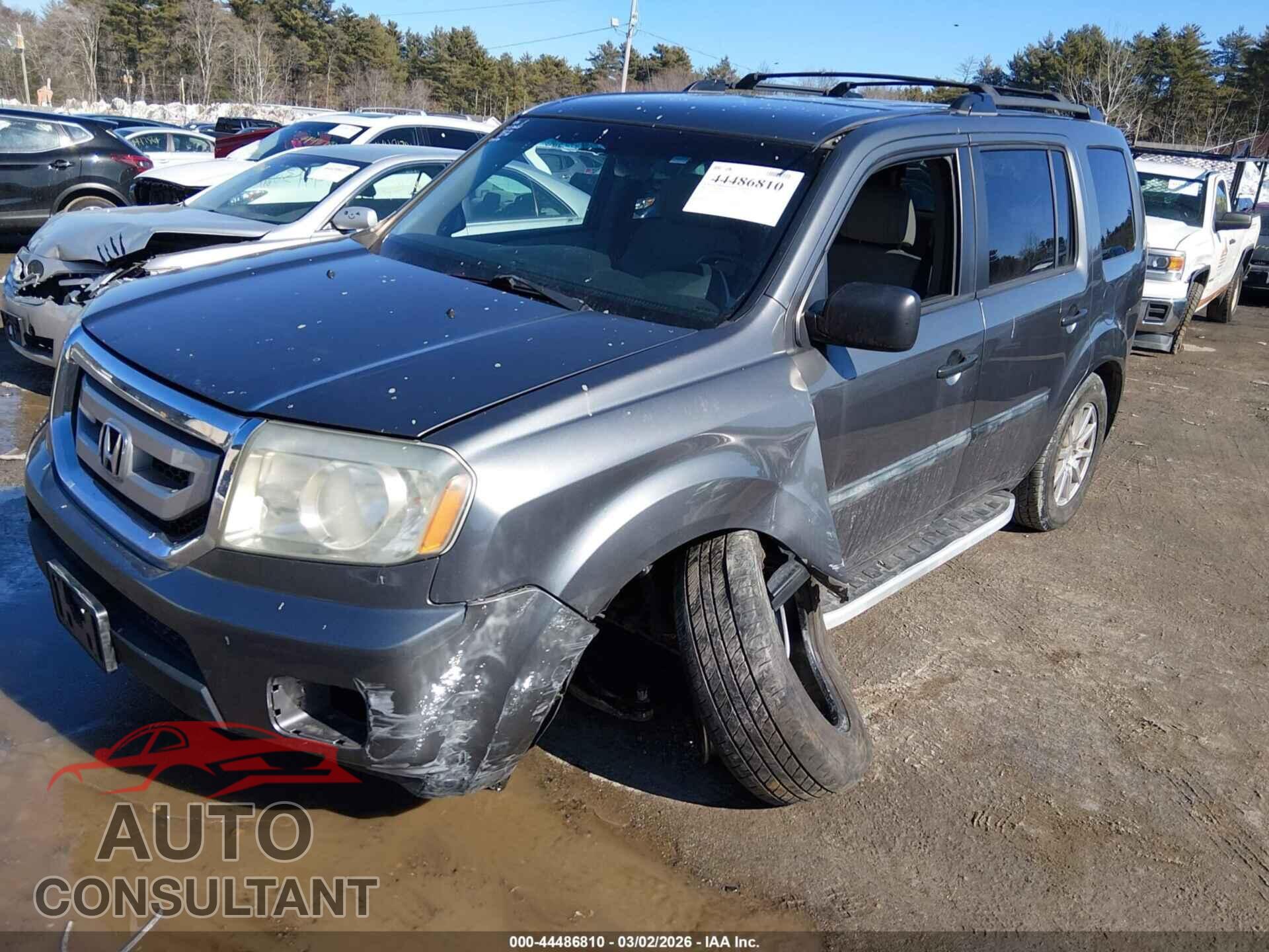 HONDA PILOT 2011 - 5FNYF4H28BB055976