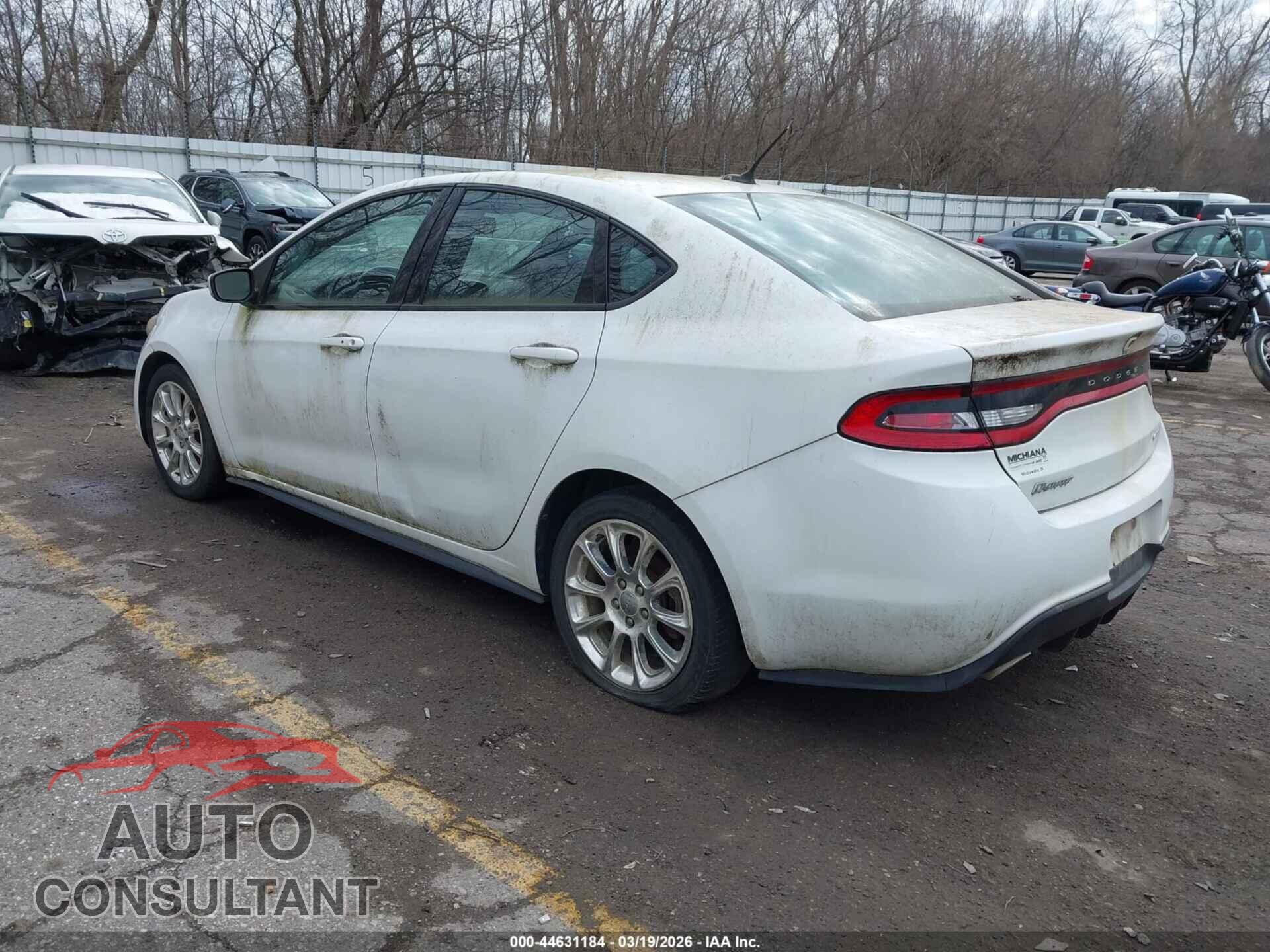 DODGE DART 2014 - 1C3CDFEB5ED862102