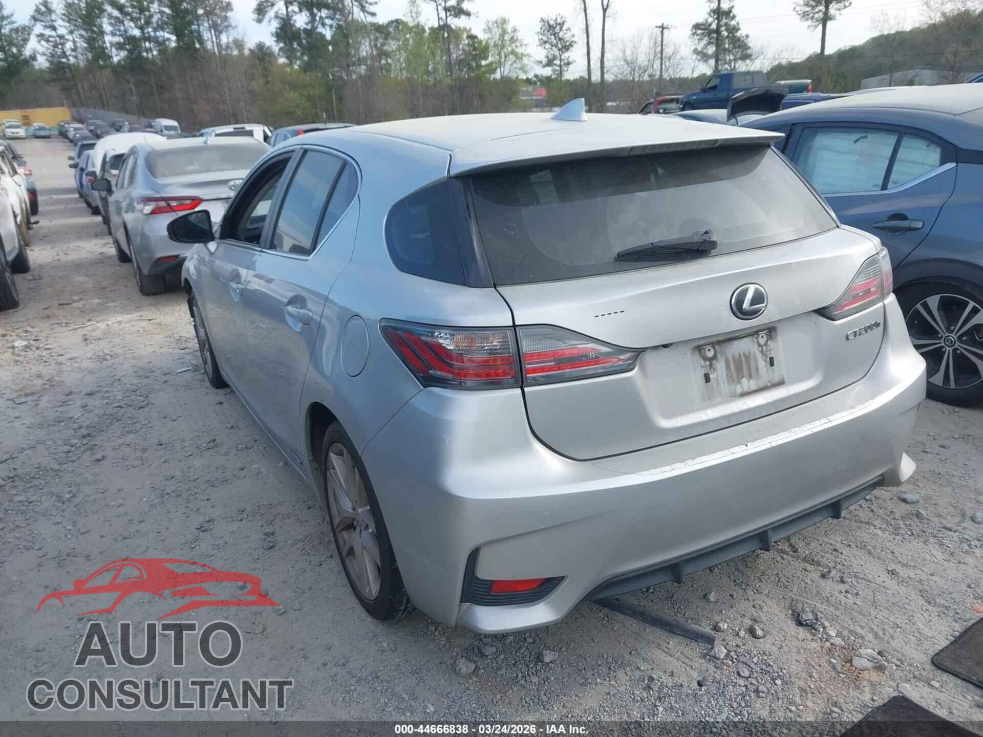 LEXUS CT 200H 2015 - JTHKD5BH6F2246110