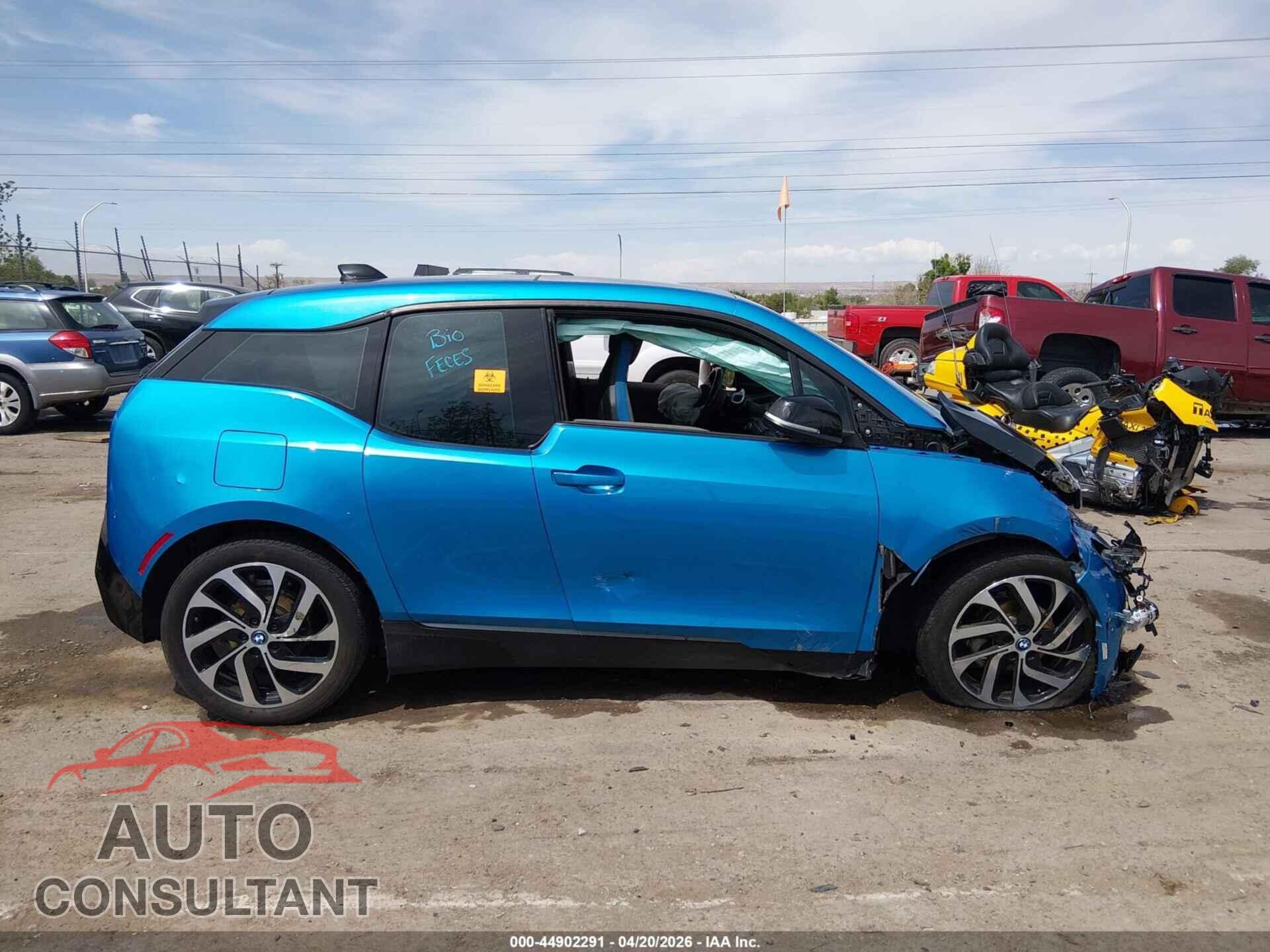BMW I3 2017 - WBY1Z6C53HV548057