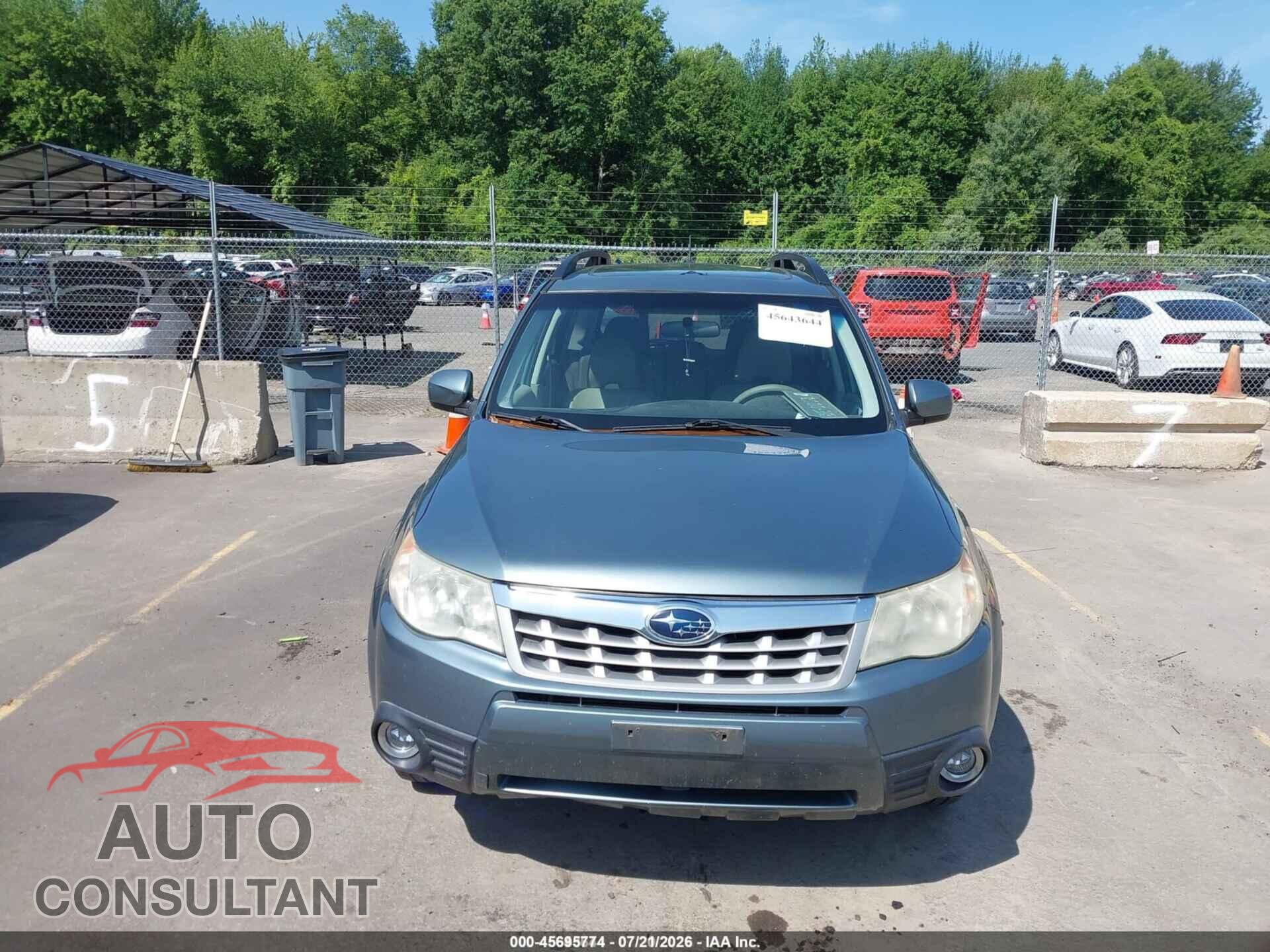 SUBARU FORESTER 2011 - JF2SHAEC7BH777744
