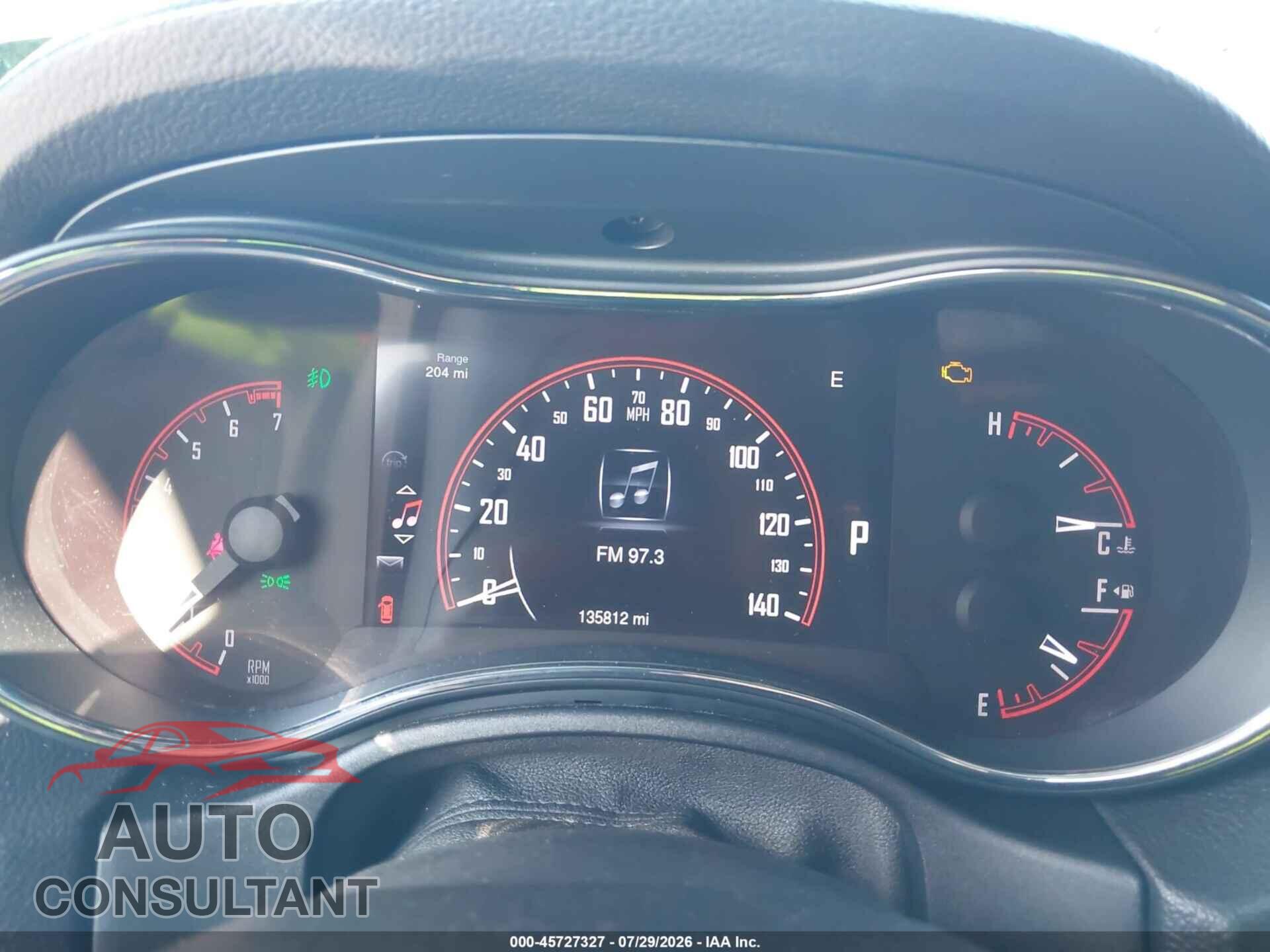 DODGE DURANGO 2014 - 1C4RDJAG1EC323623