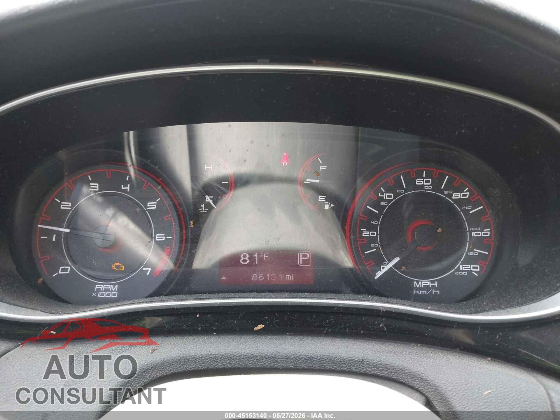 DODGE DART 2013 - 1C3CDFBA1DD118507