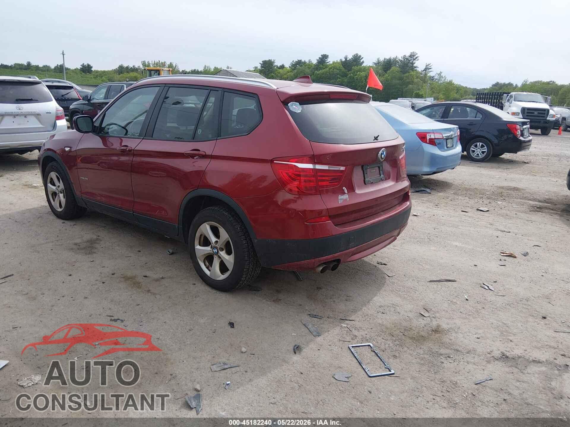 BMW X3 2011 - 5UXWX5C53BL710178