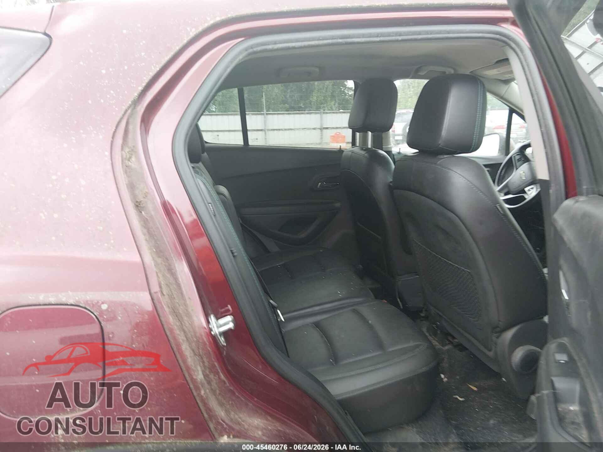 CHEVROLET TRAX 2016 - 3GNCJMSB3GL164685