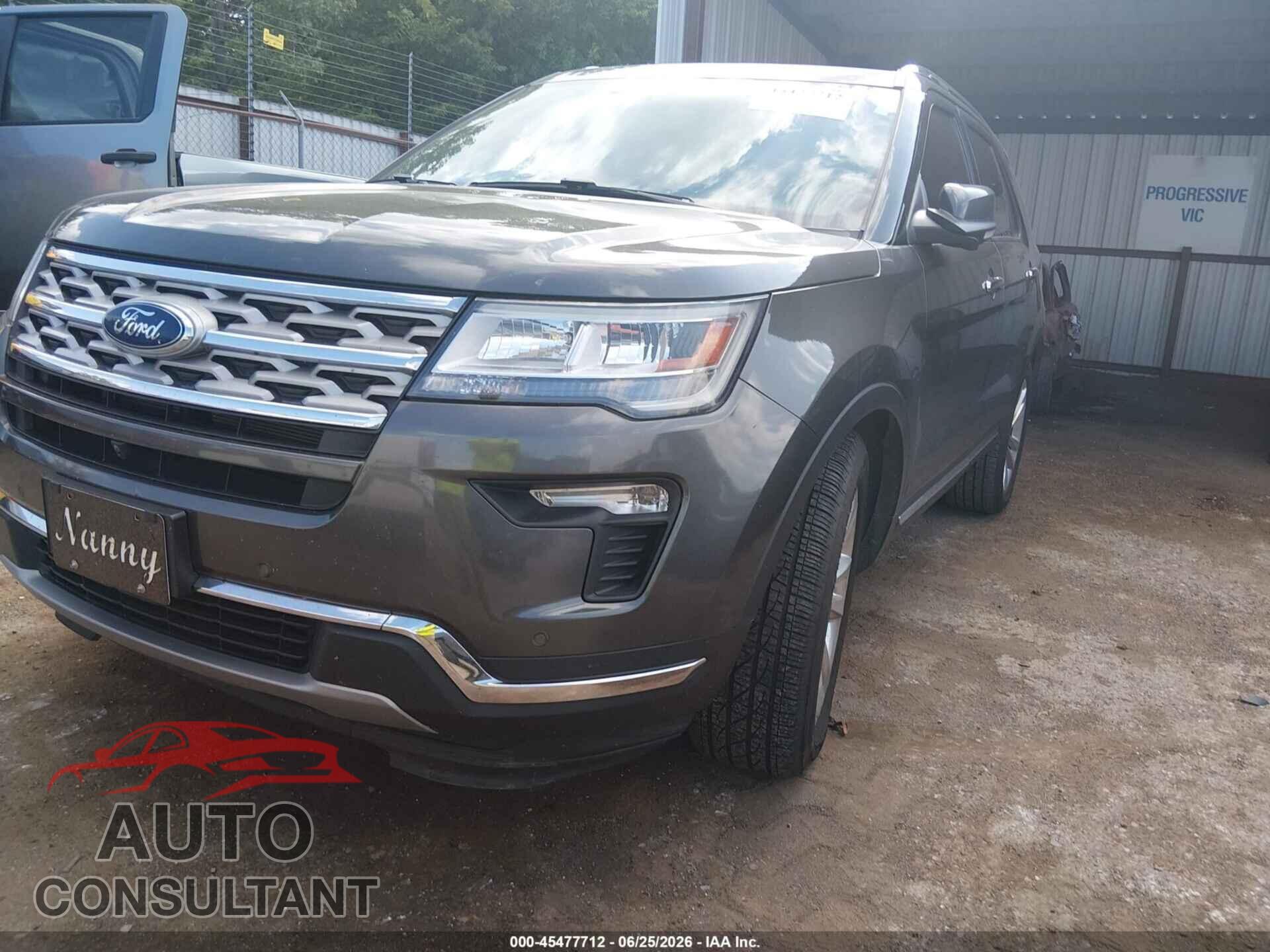 FORD EXPLORER 2018 - 1FM5K7F81JGB99571