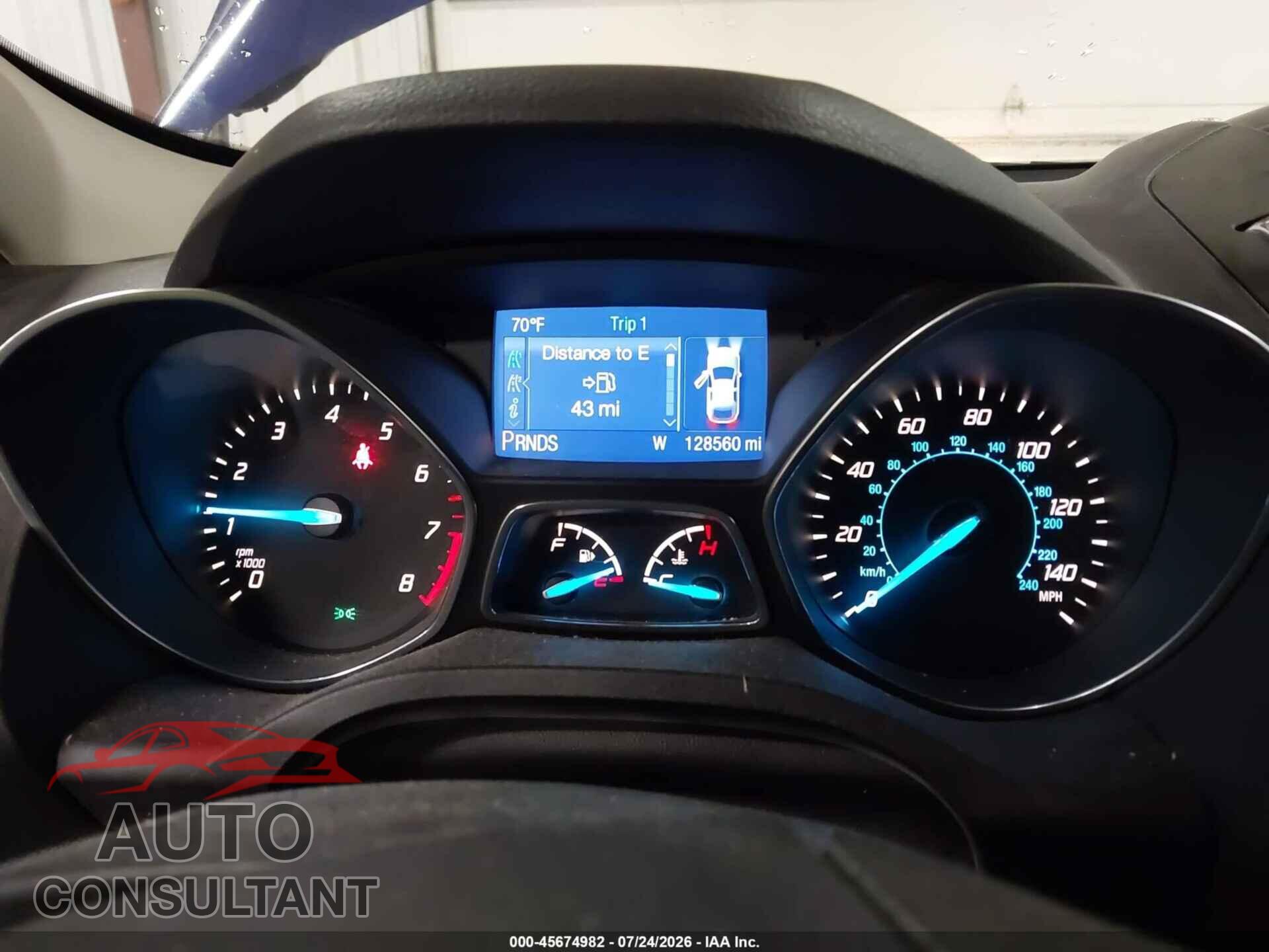 FORD ESCAPE 2013 - 1FMCU0G94DUC59896