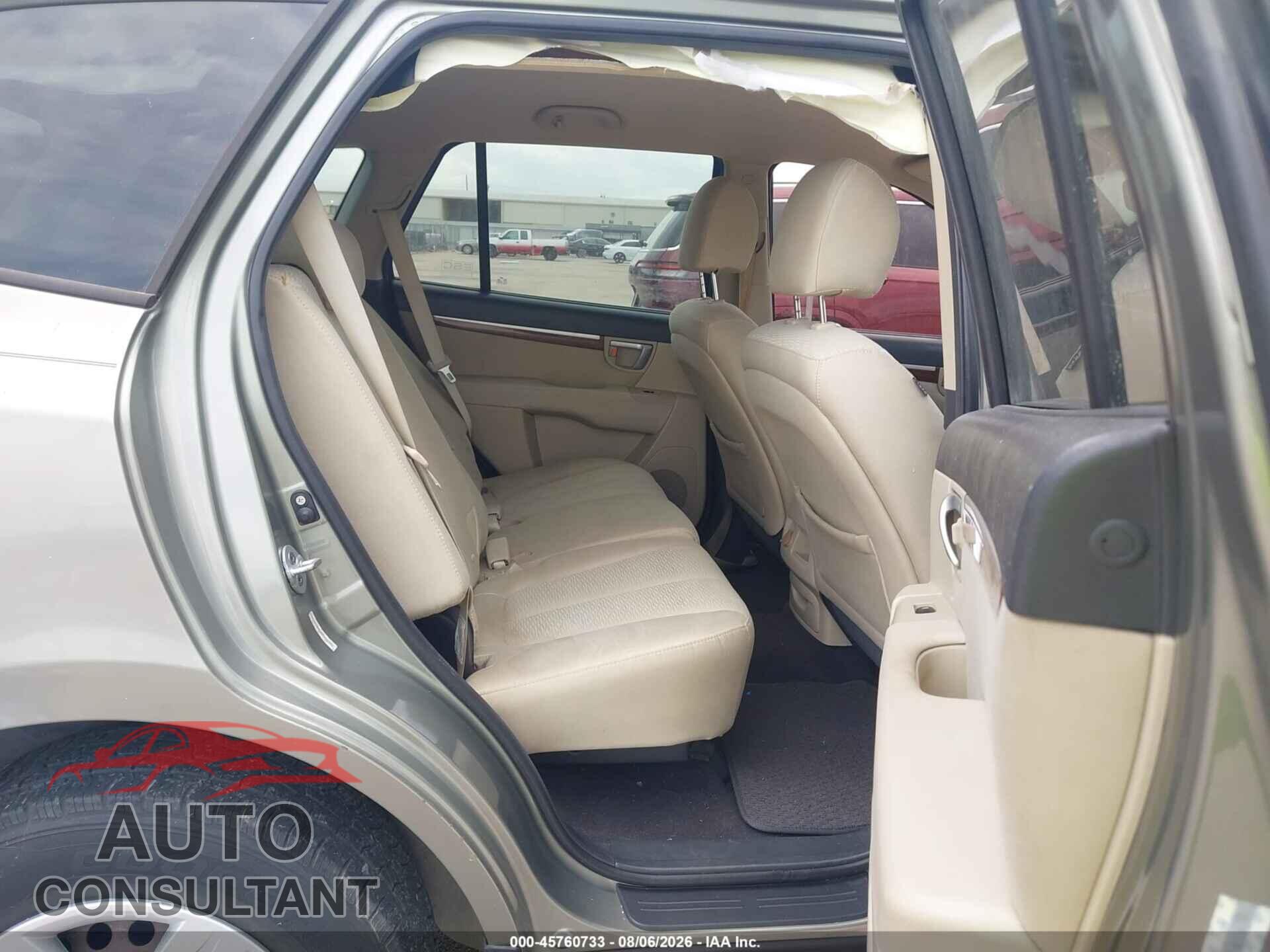 HYUNDAI SANTA FE 2009 - 5NMSG13D69H257248