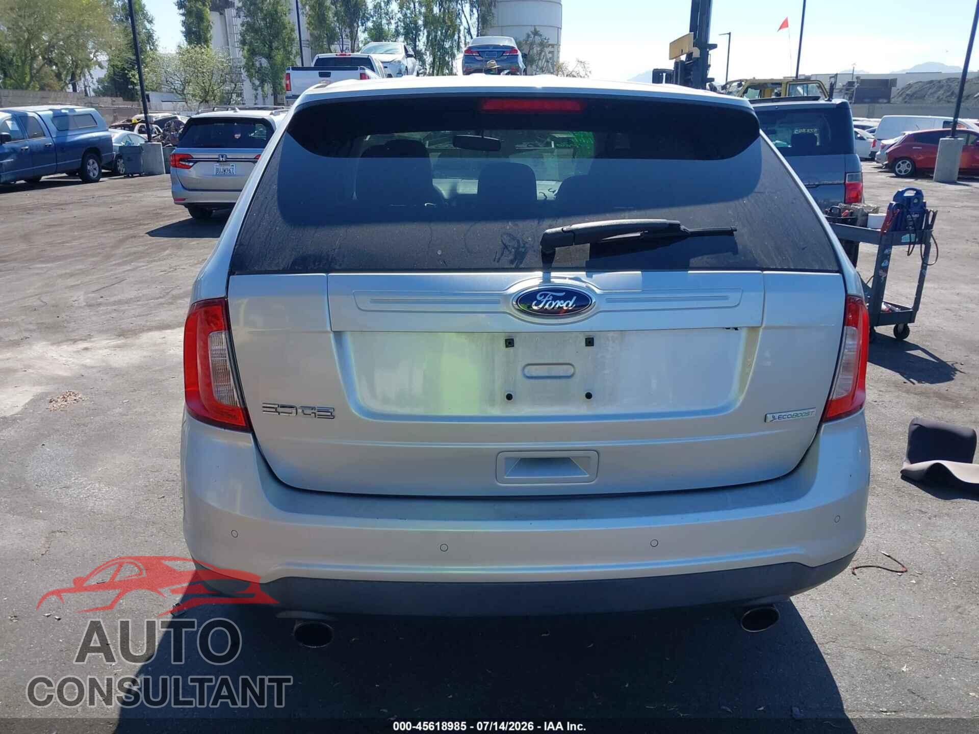 FORD EDGE 2013 - 2FMDK3G92DBB83080