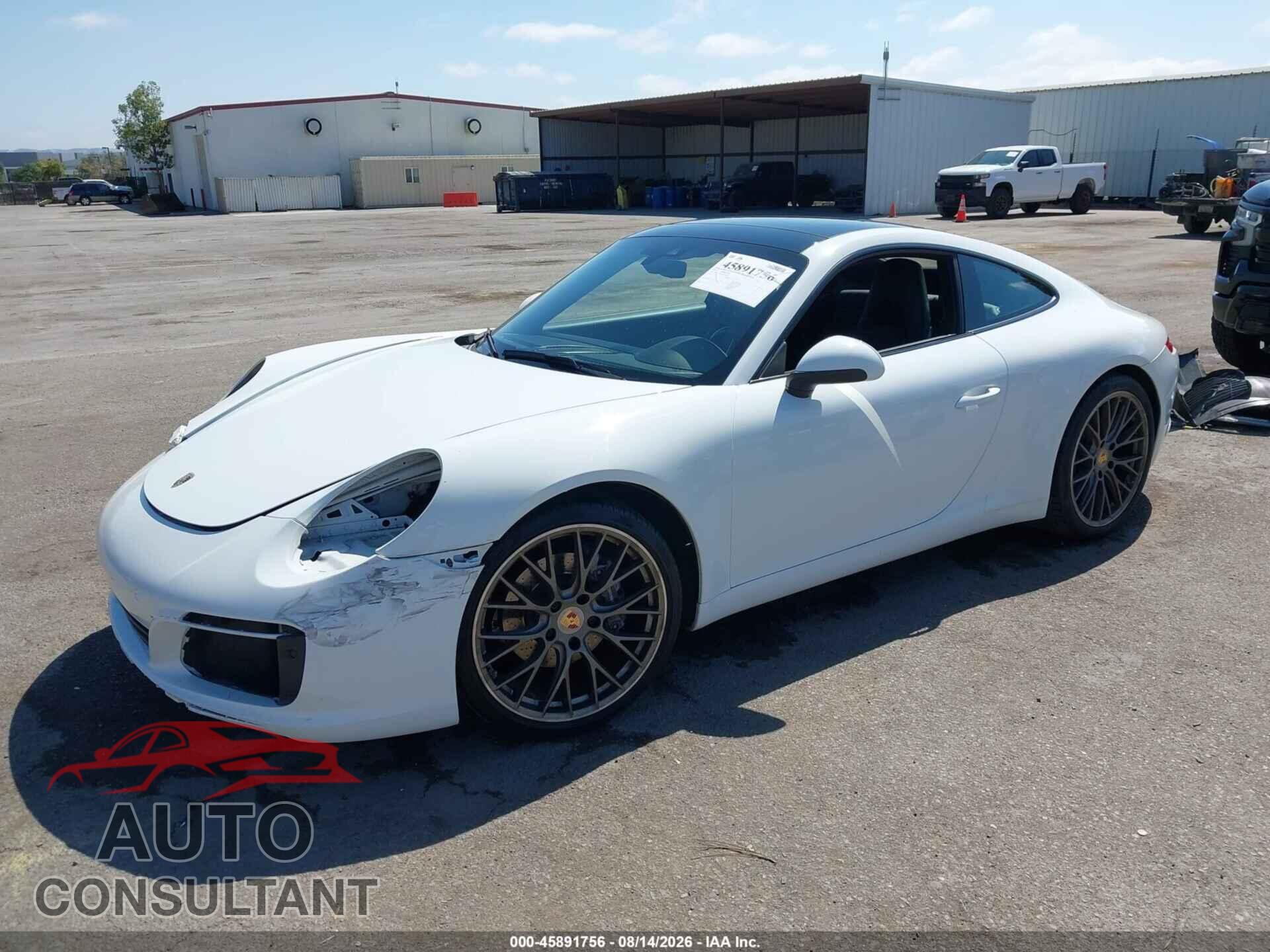 PORSCHE 911 2019 - WP0AA2A97KS103708