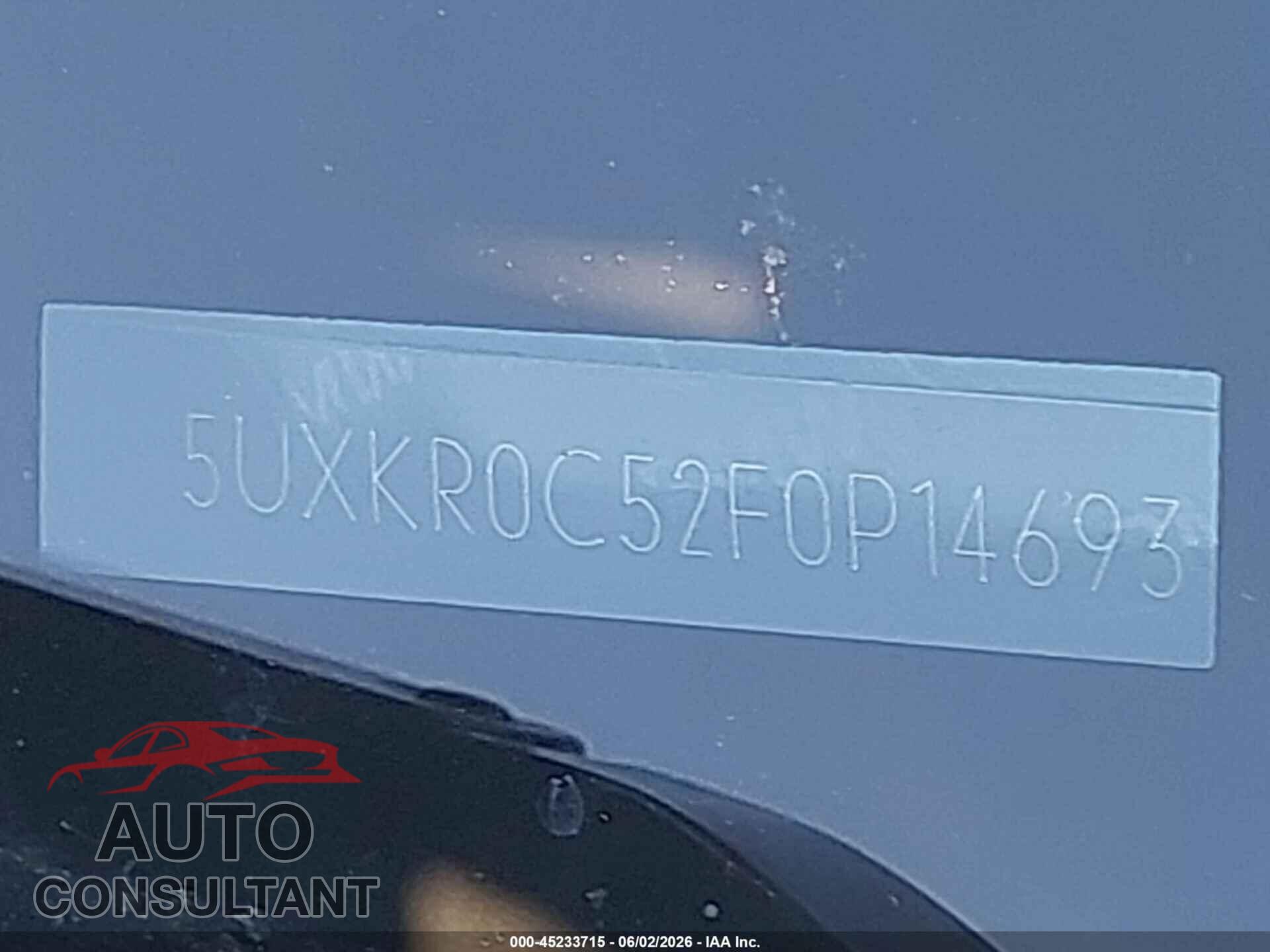 BMW X5 2015 - 5UXKR0C52F0P14693