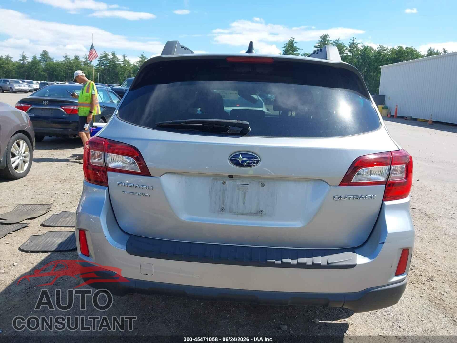 SUBARU OUTBACK 2017 - 4S4BSAFC8H3202925