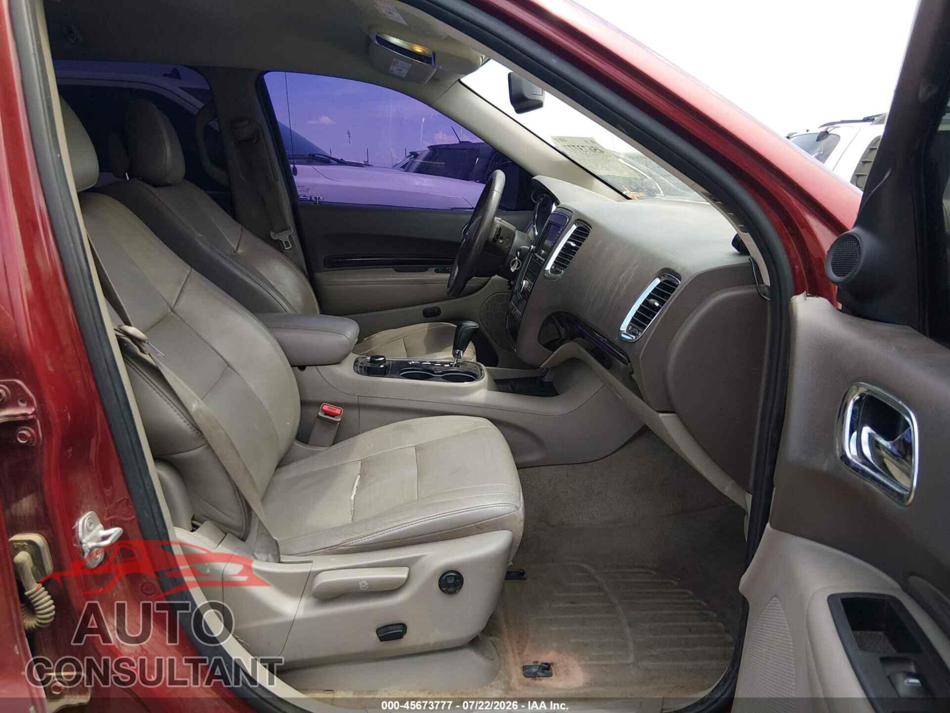 DODGE DURANGO 2013 - 1C4SDJDTXDC614436