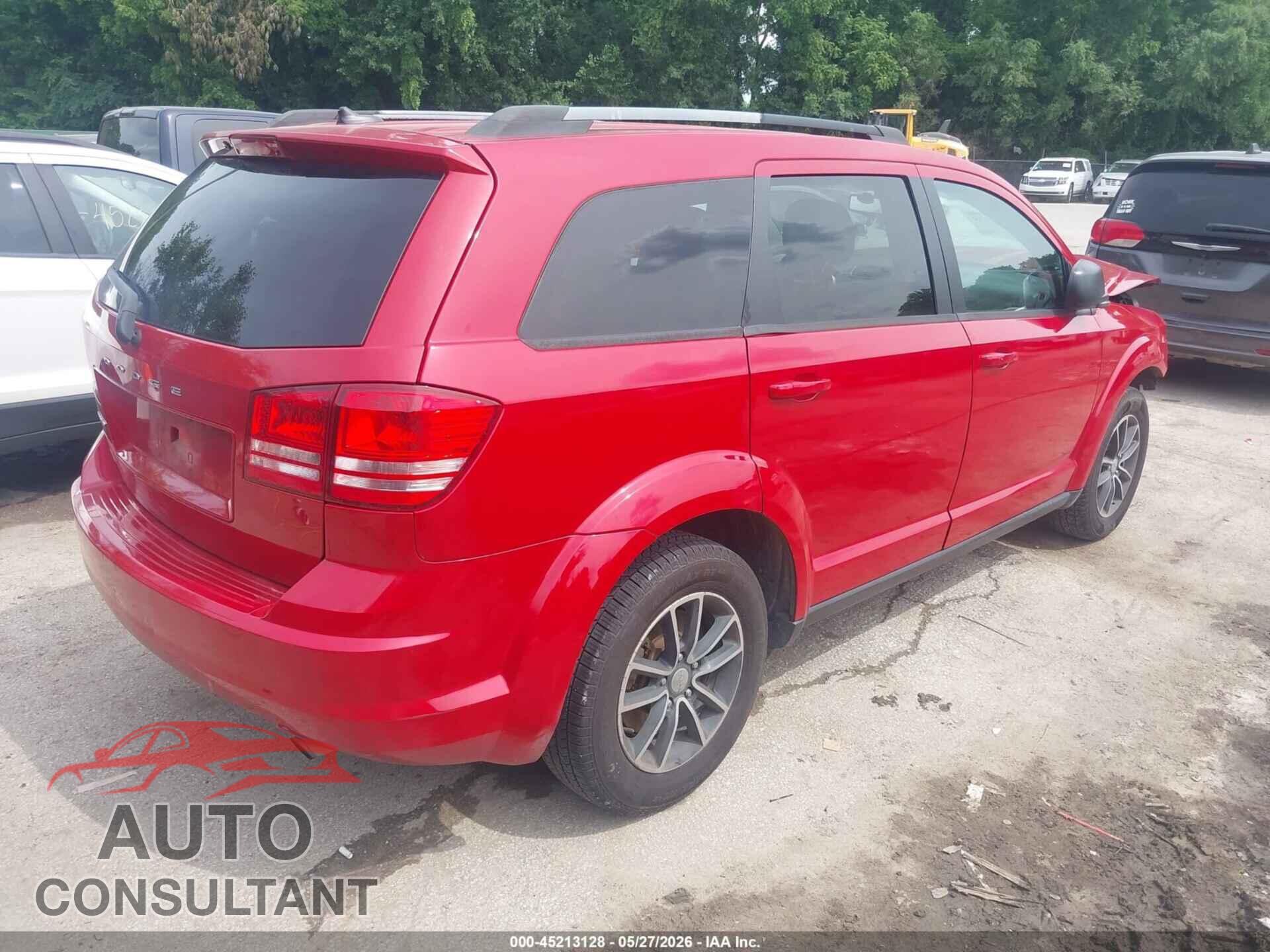 DODGE JOURNEY 2017 - 3C4PDCAB3HT587376