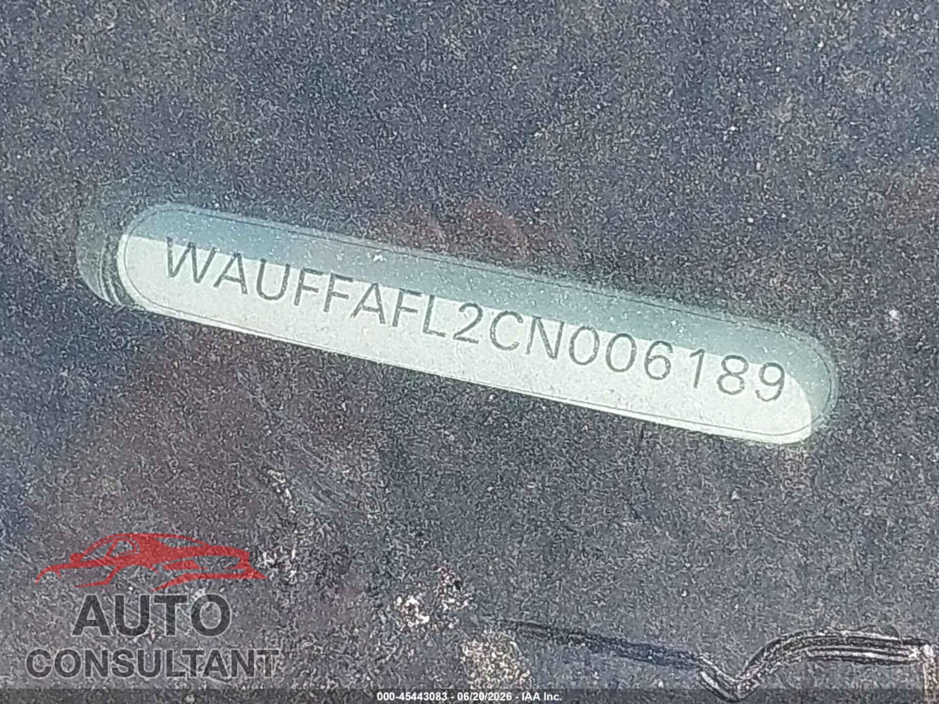 AUDI A4 2012 - WAUFFAFL2CN006189