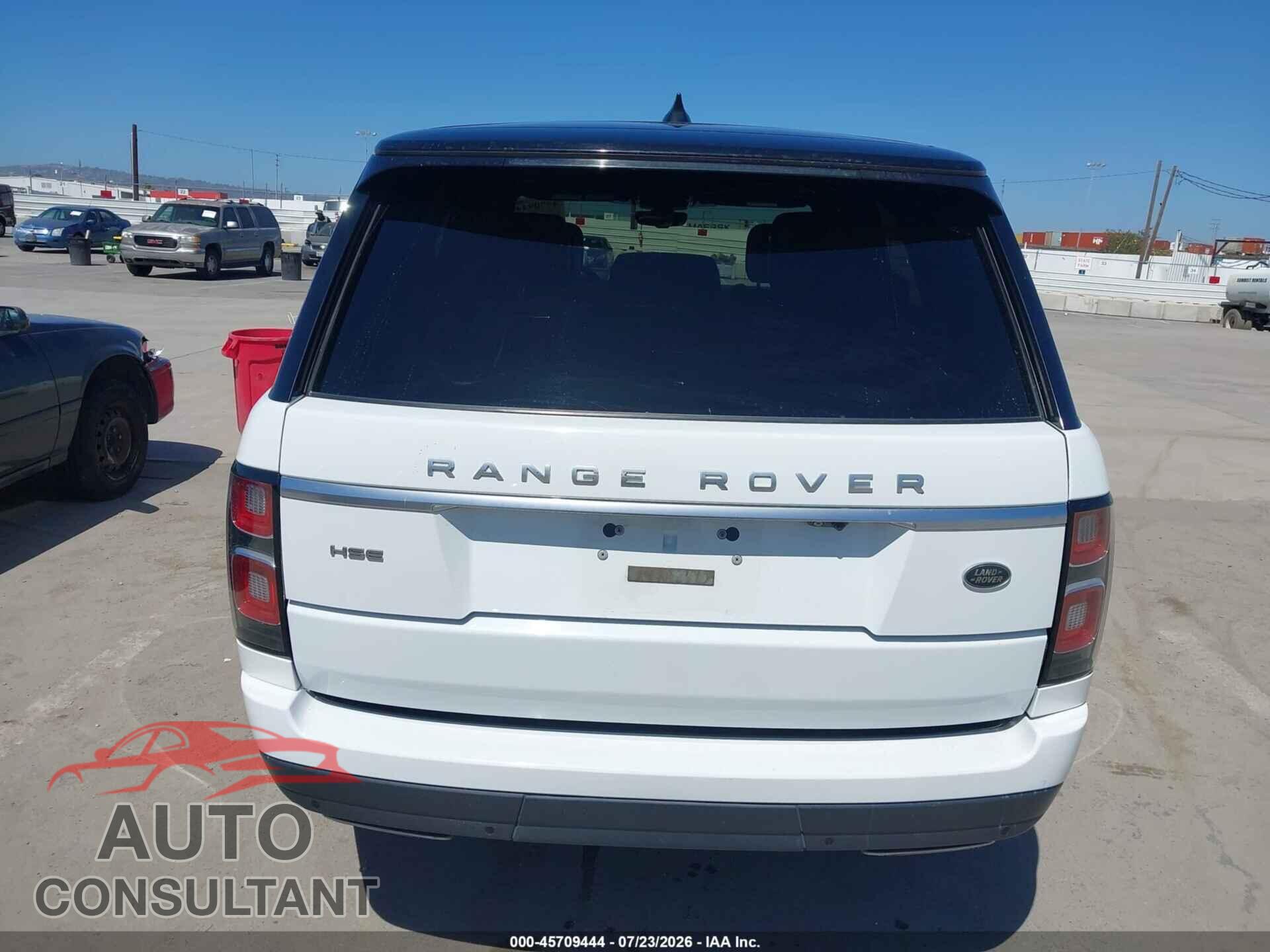 LAND ROVER RANGE ROVER 2018 - SALGS2SV2JA509301