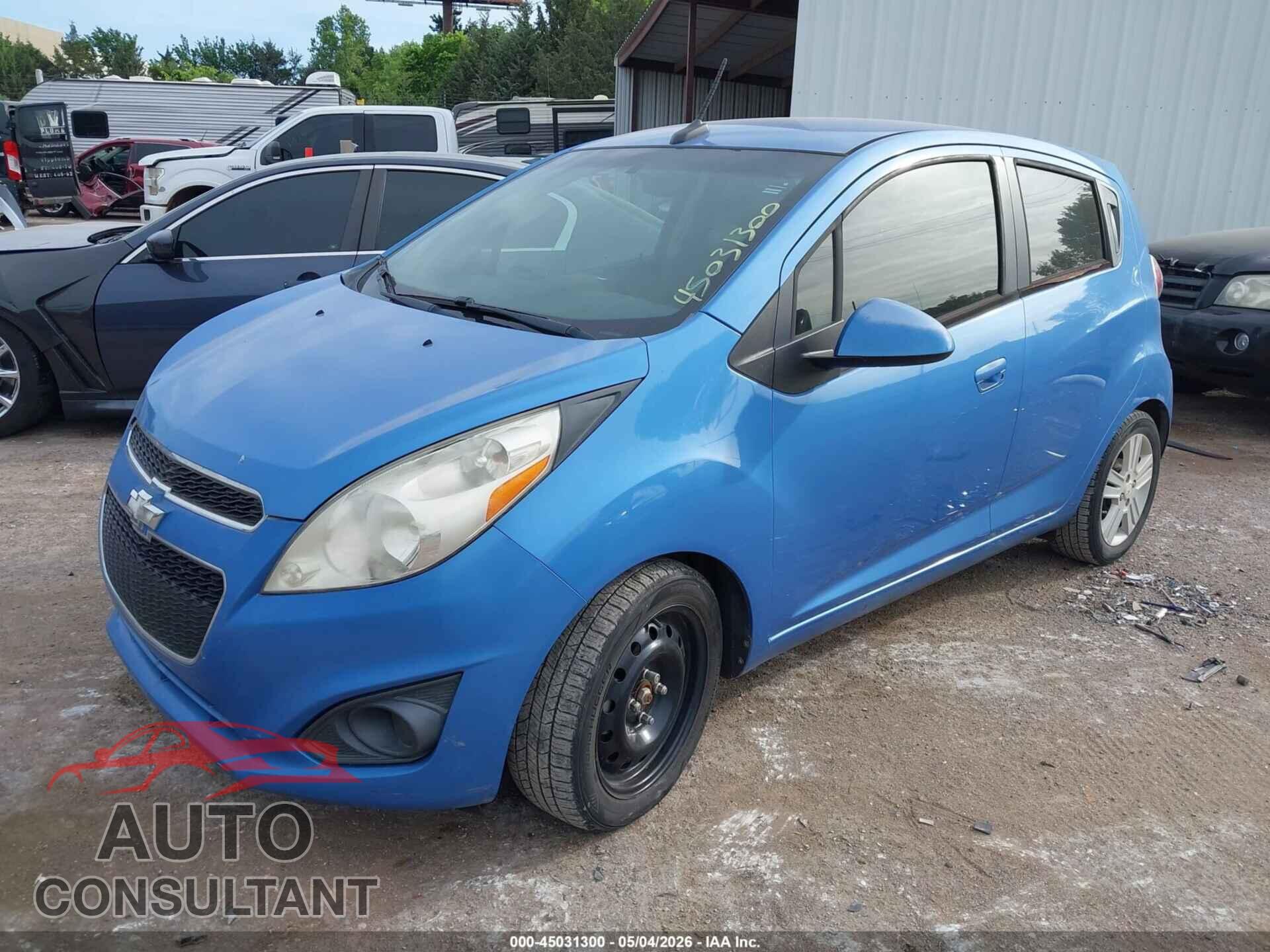 CHEVROLET SPARK 2014 - KL8CD6S97EC577302