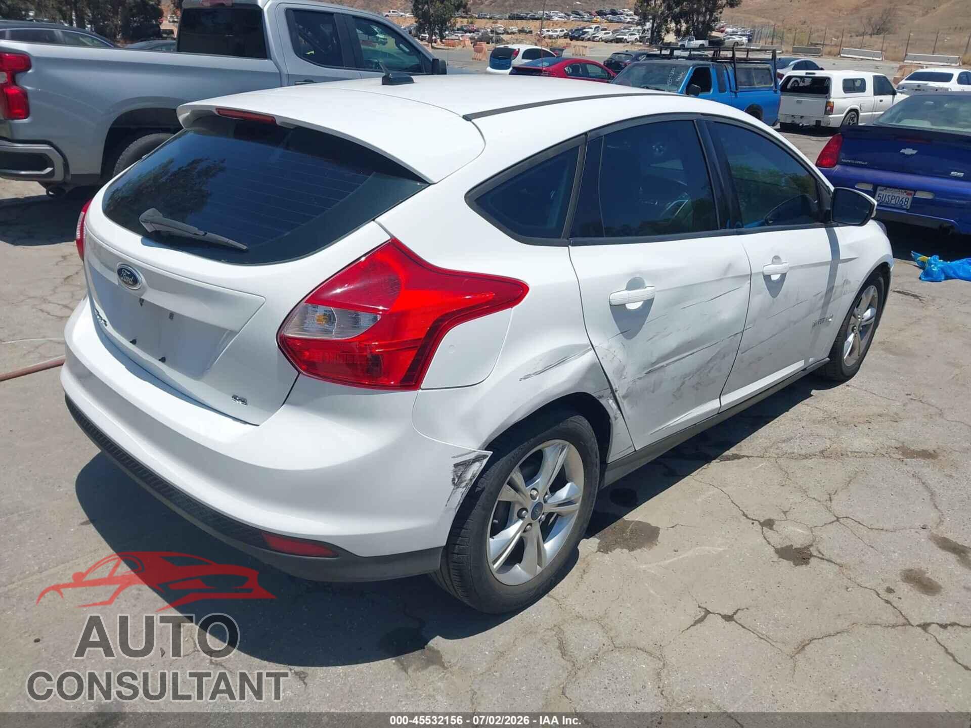 FORD FOCUS 2014 - 1FADP3K22EL313575