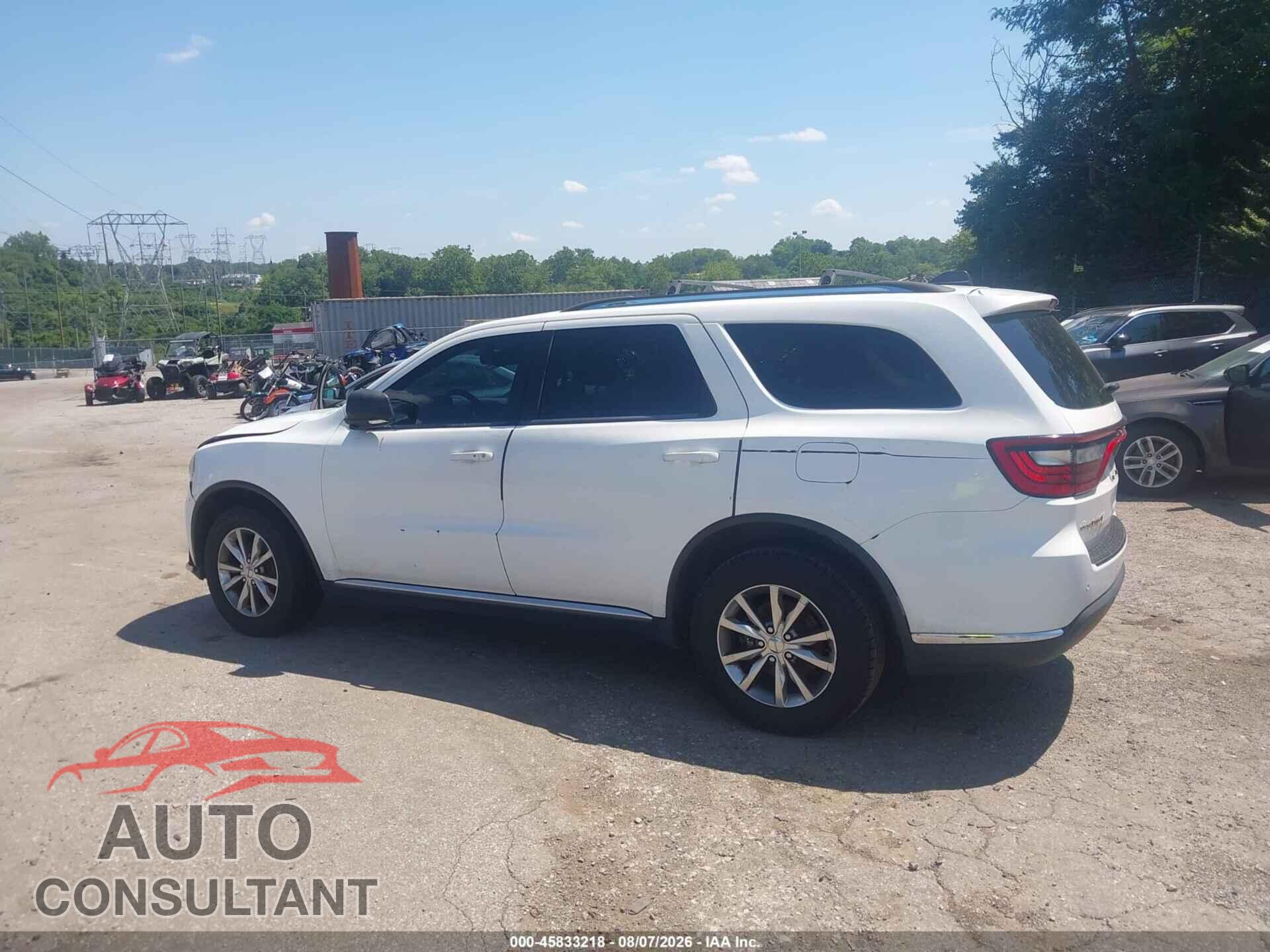 DODGE DURANGO 2014 - 1C4RDJDGXEC449992