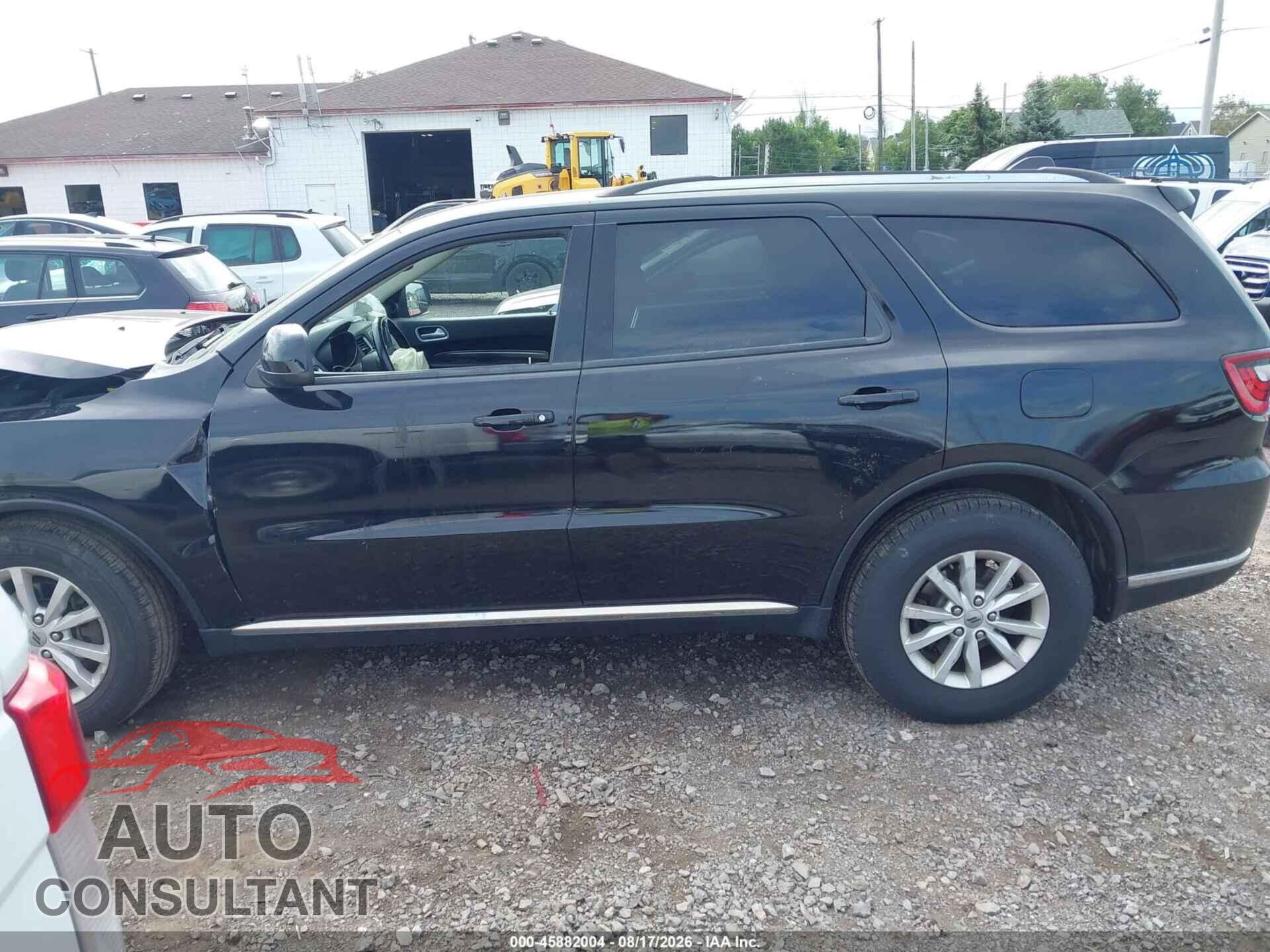 DODGE DURANGO 2019 - 1C4RDJAG8KC848464