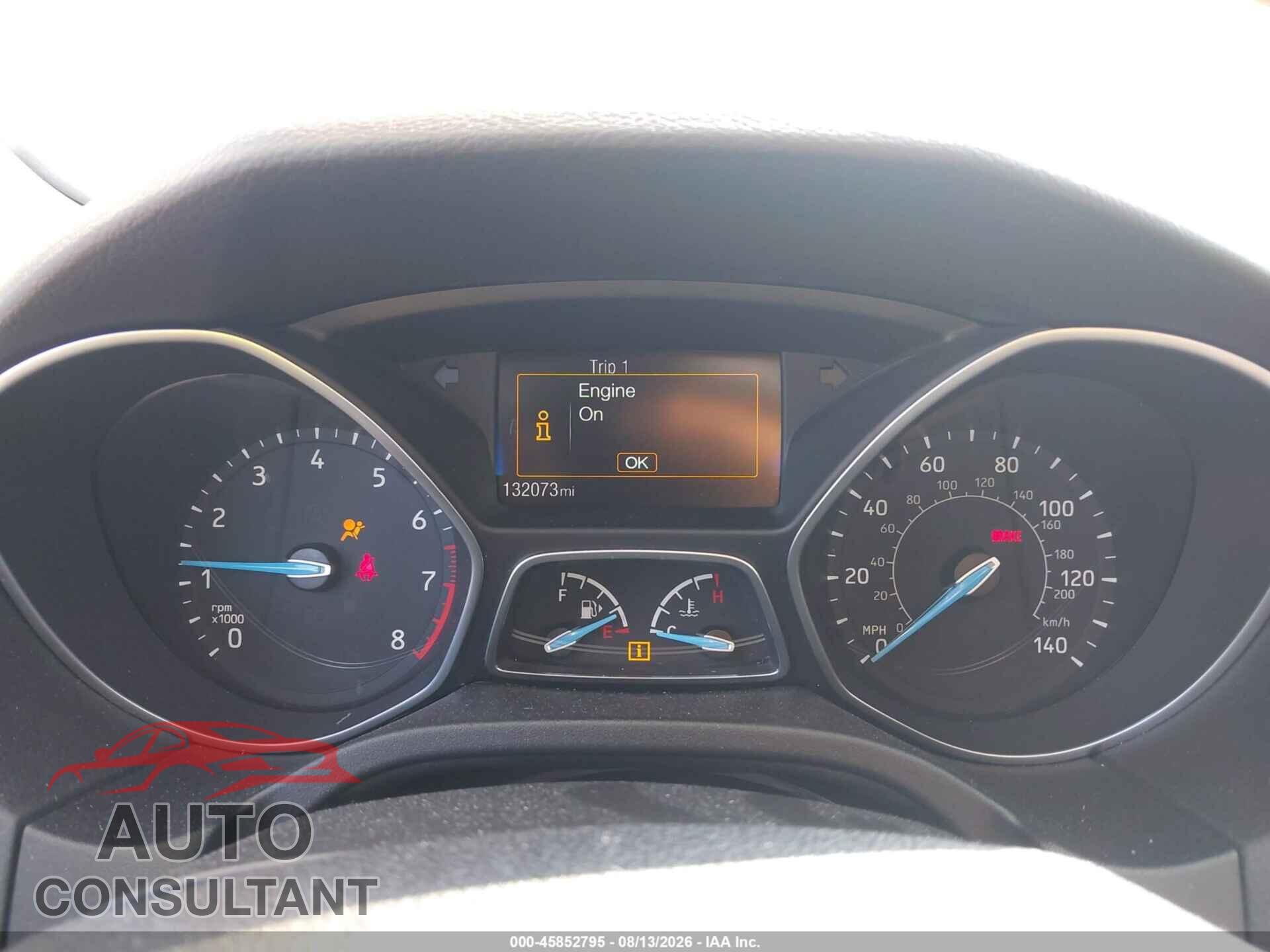 FORD FOCUS 2017 - 1FADP3E20HL270340