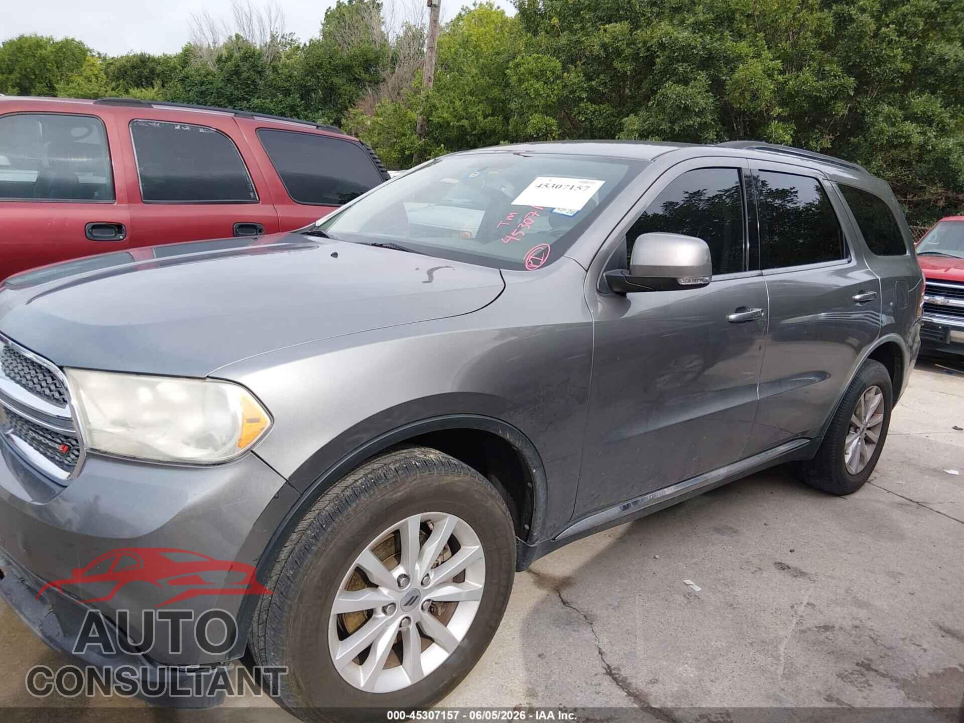 DODGE DURANGO 2012 - 1C4RDHDG2CC285613