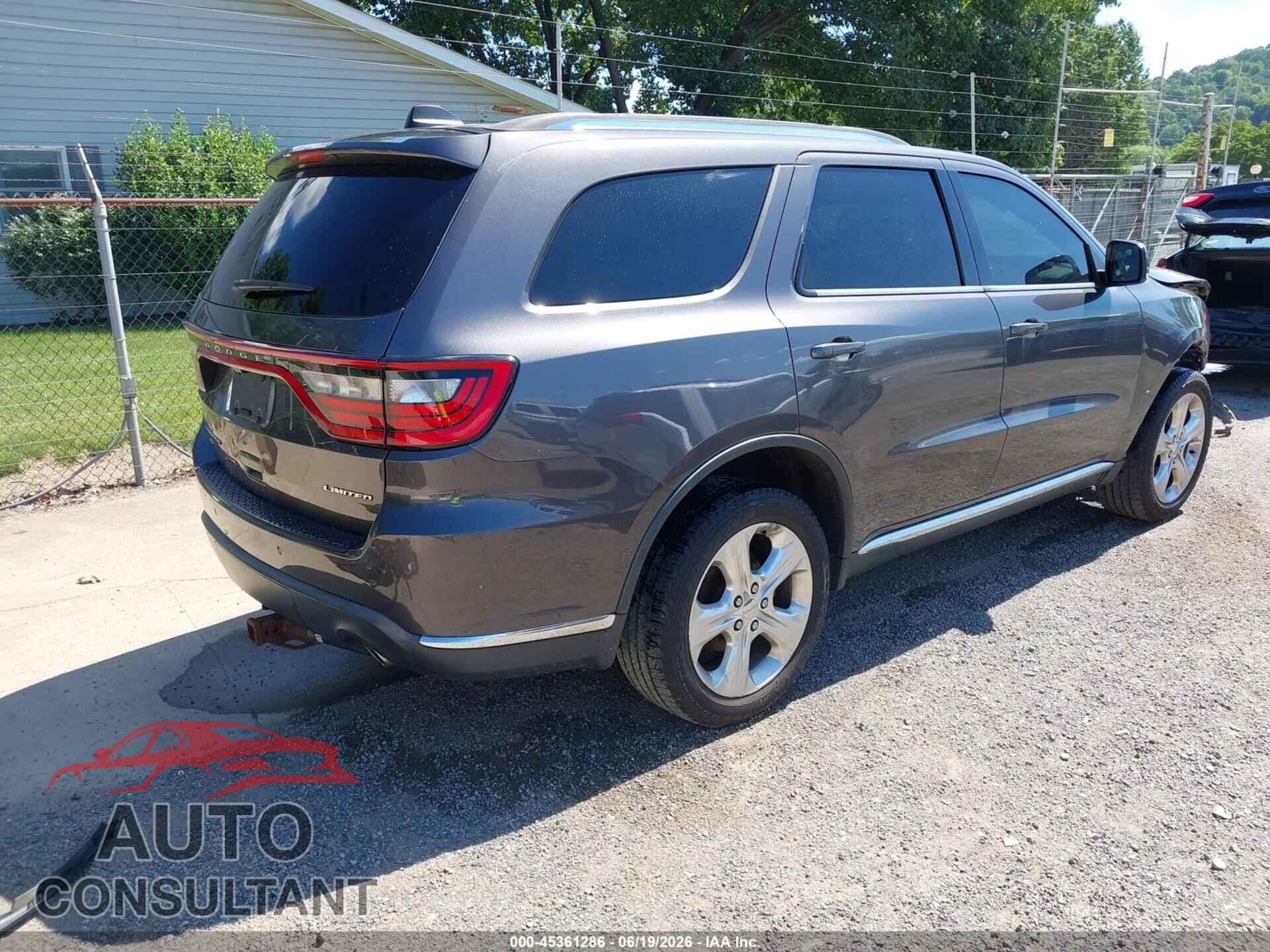 DODGE DURANGO 2014 - 1C4RDJDG0EC477414