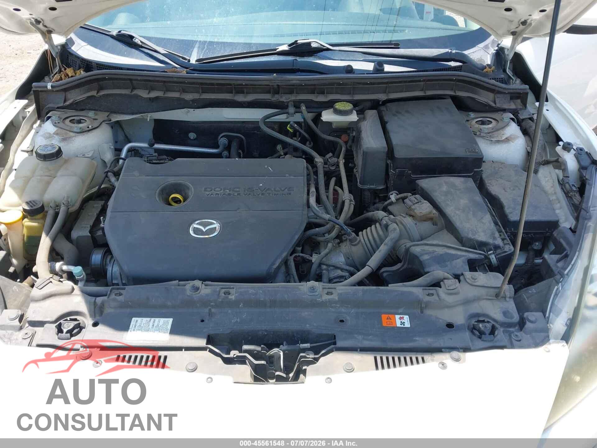 MAZDA MAZDA3 2010 - JM1BL1SF5A1199582