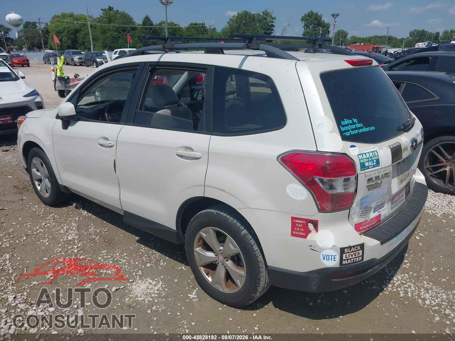 SUBARU FORESTER 2015 - JF2SJADC4FH578775
