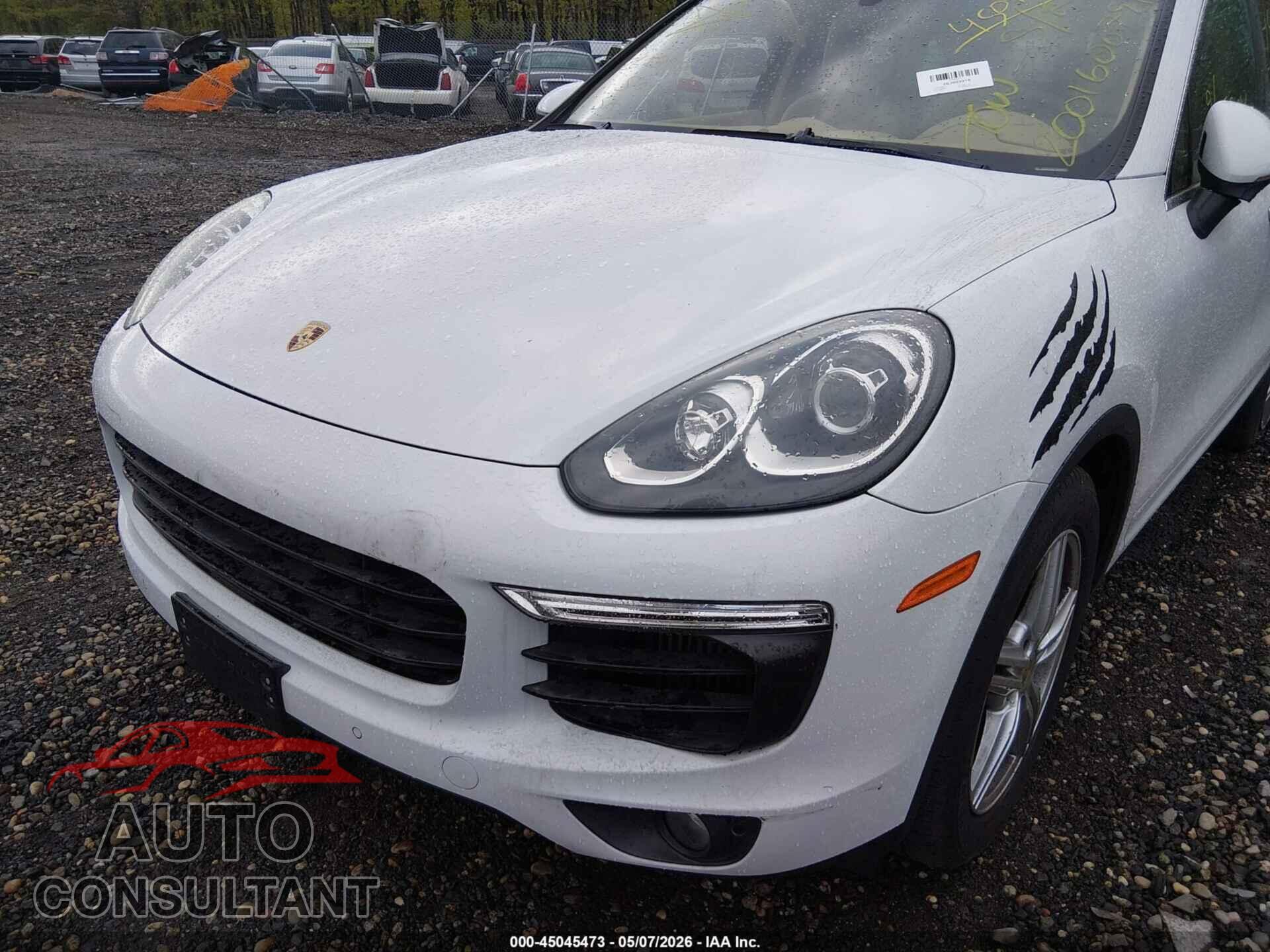 PORSCHE CAYENNE 2016 - WP1AB2A21GLA93872