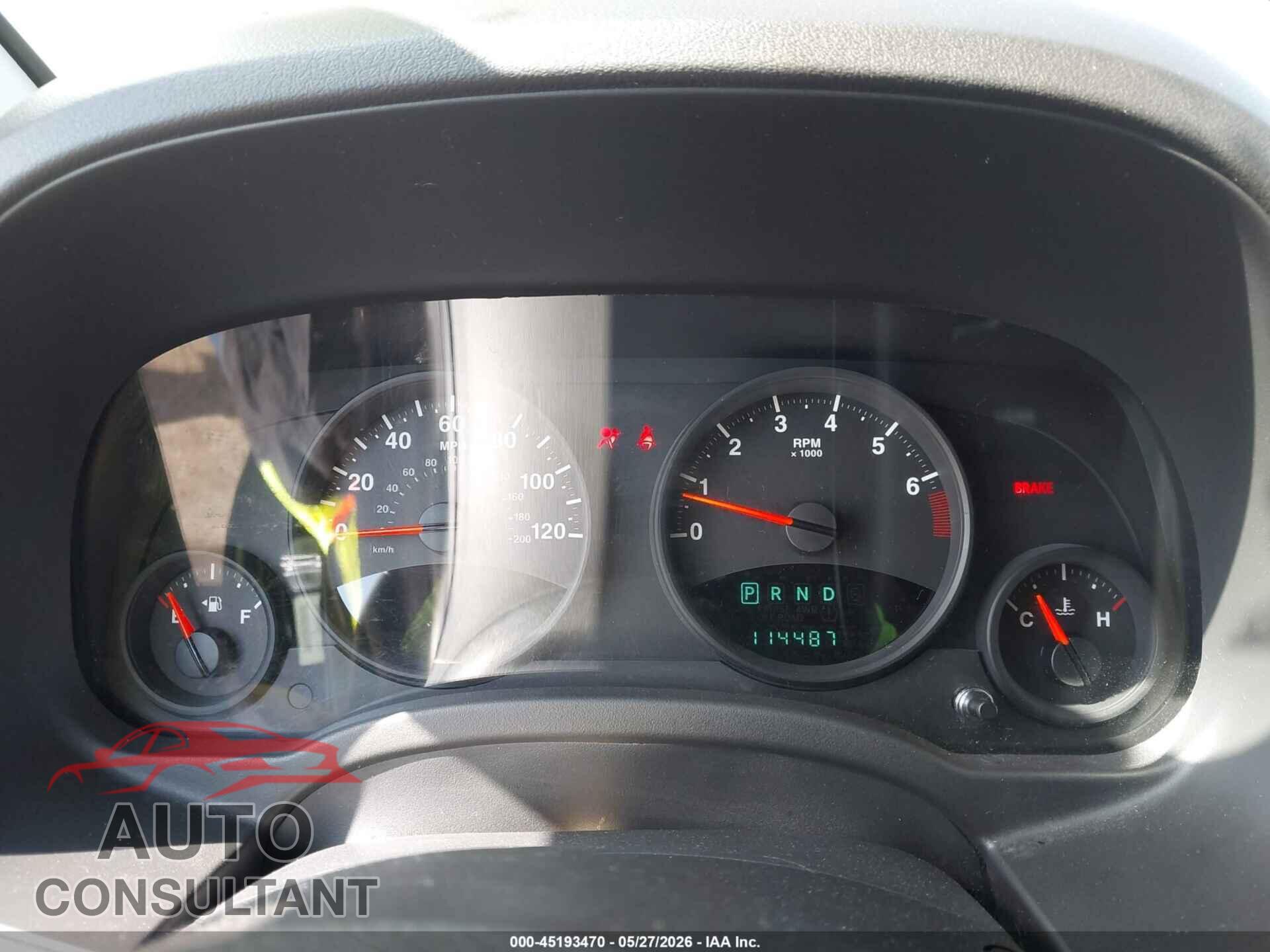 JEEP COMPASS 2012 - 1C4NJDEB7CD511500
