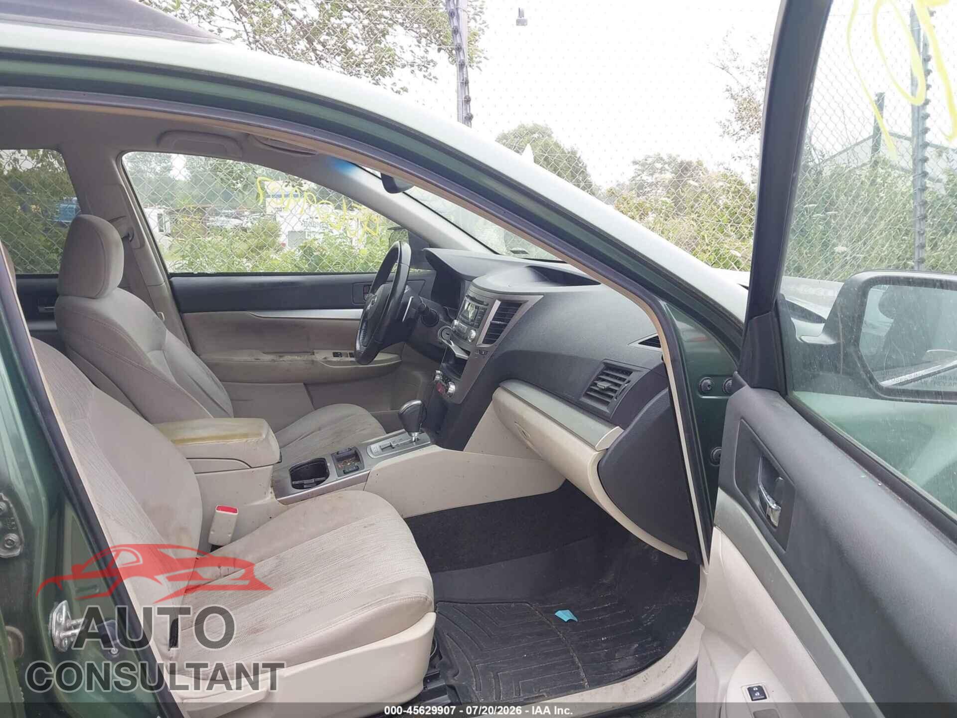 SUBARU OUTBACK 2013 - 4S4BRCCC4D3288532