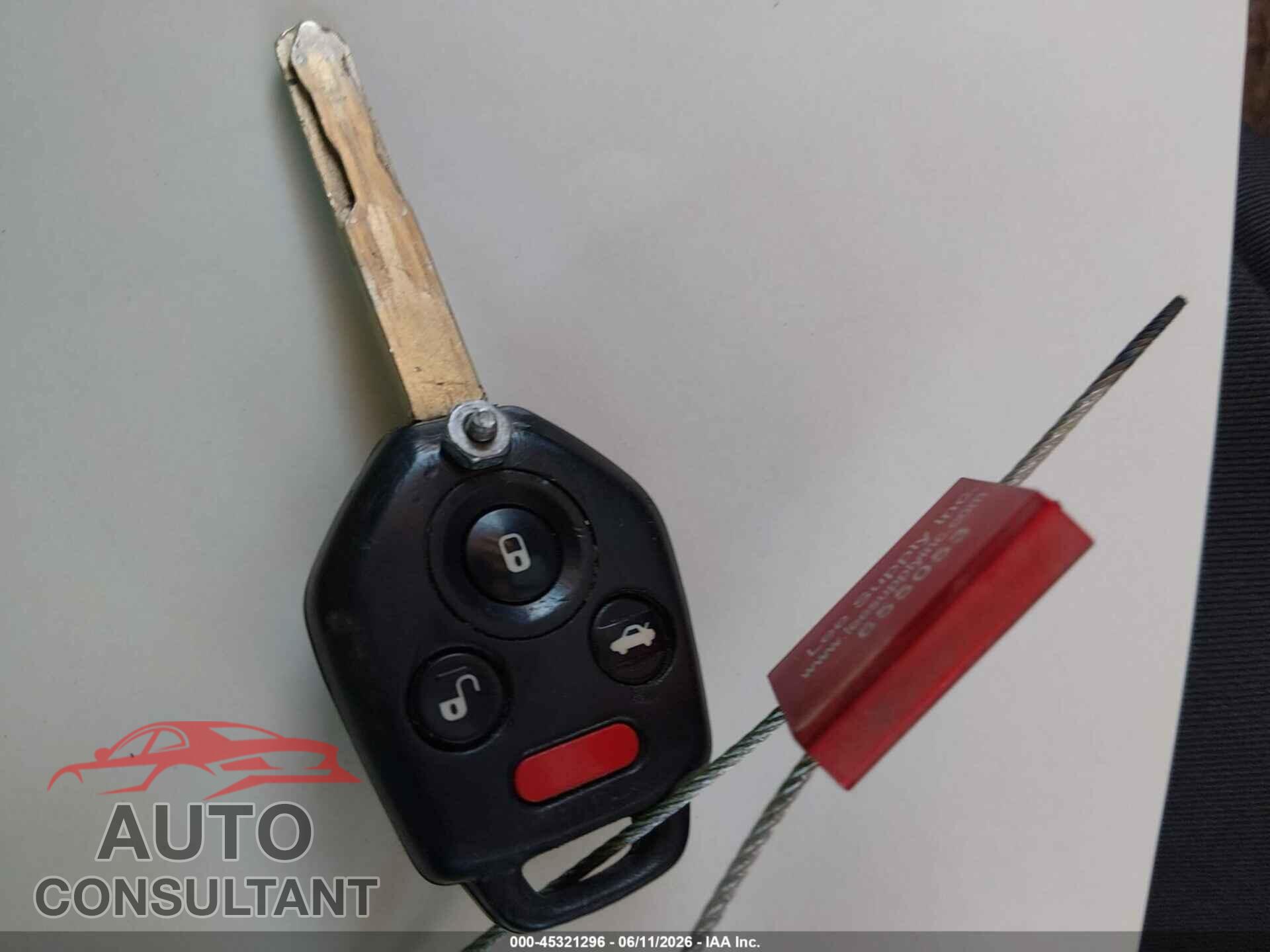 SUBARU OUTBACK 2011 - 4S4BRBAC9B3419321