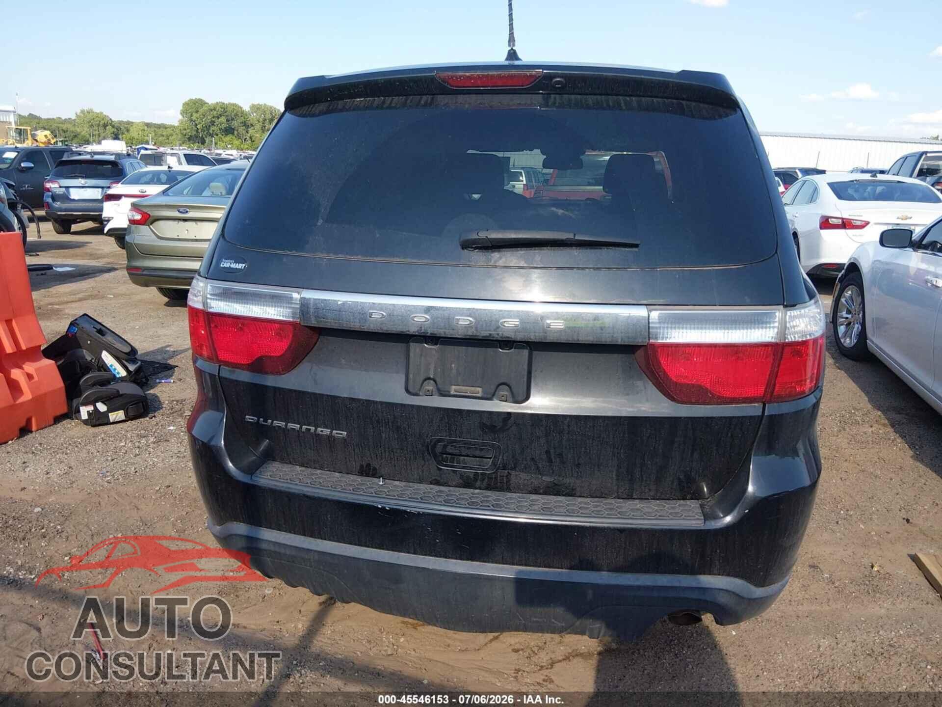 DODGE DURANGO 2013 - 1C4RDHAG6DC657427