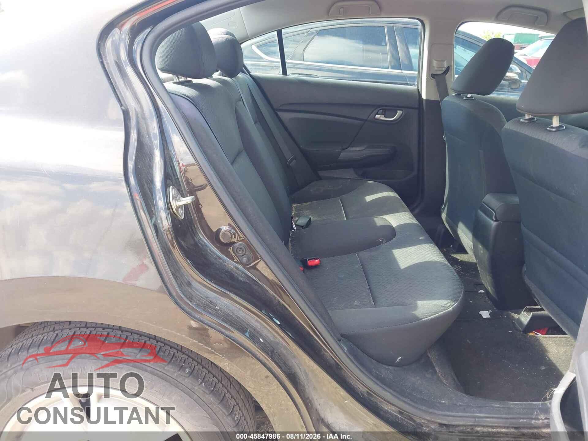 HONDA CIVIC 2014 - 2HGFB2F51EH514608